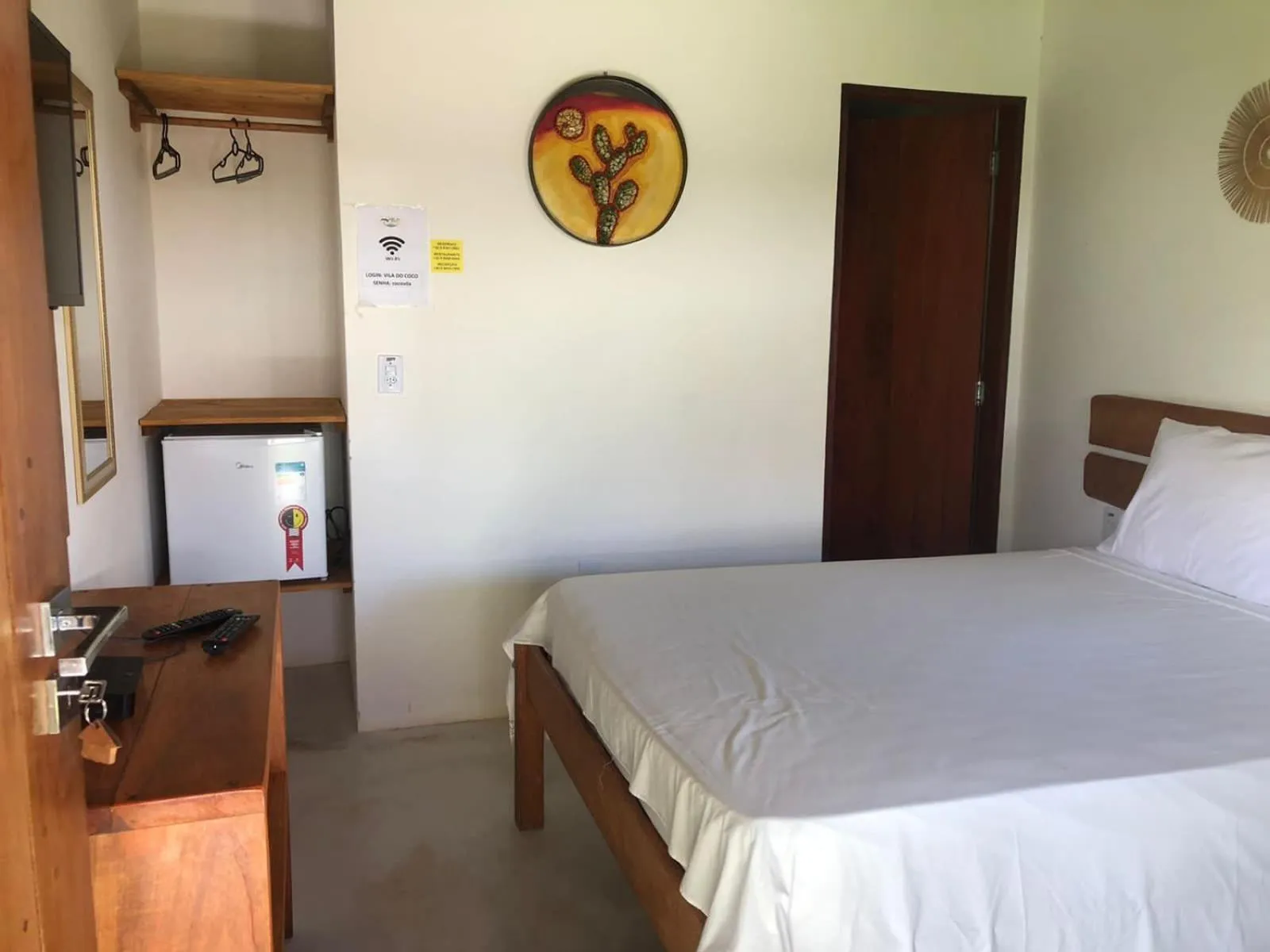 Bedroom, Bed in Vila do Coco - Milagres AL