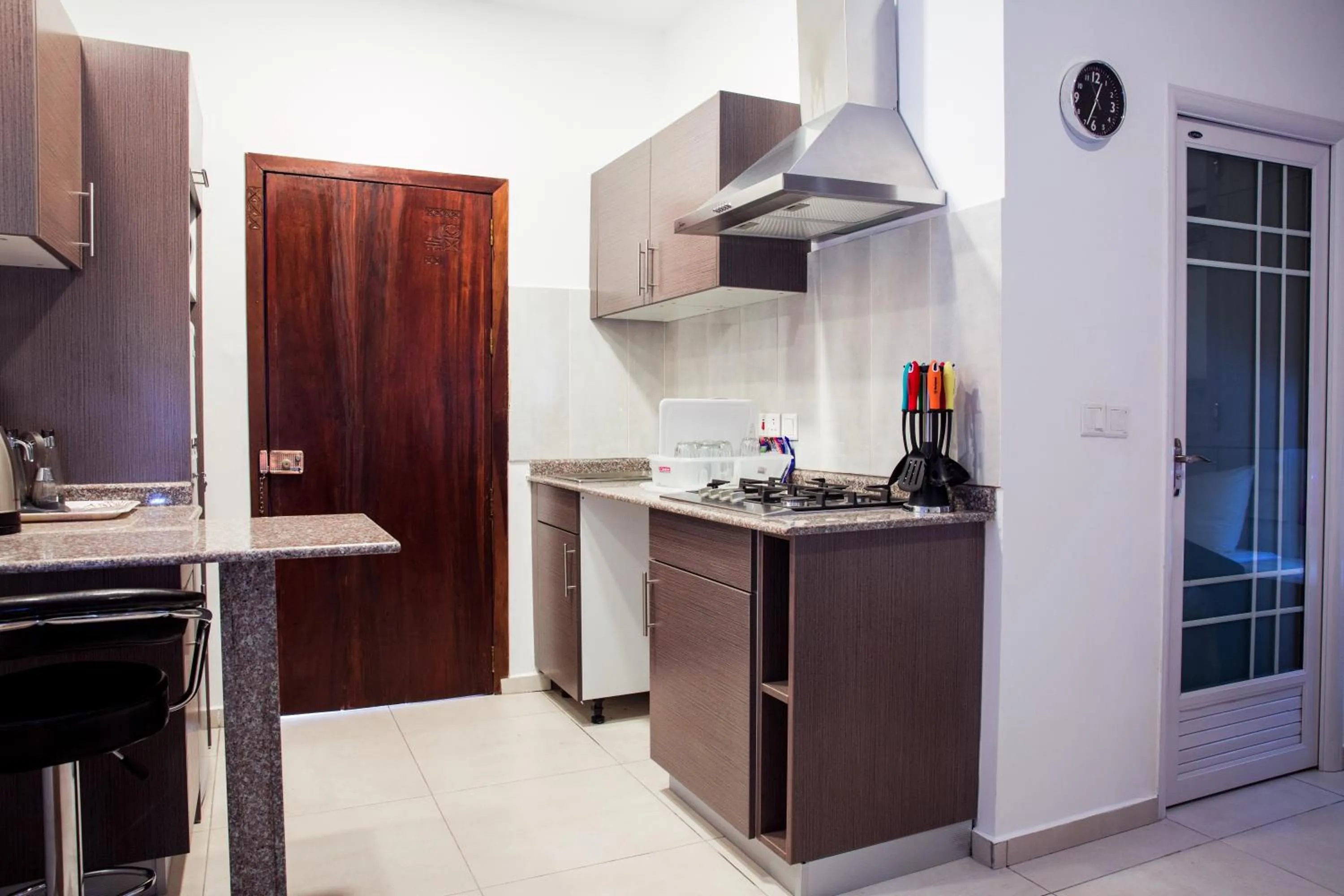 Kitchen or kitchenette in Paloma Hotel Ring Road