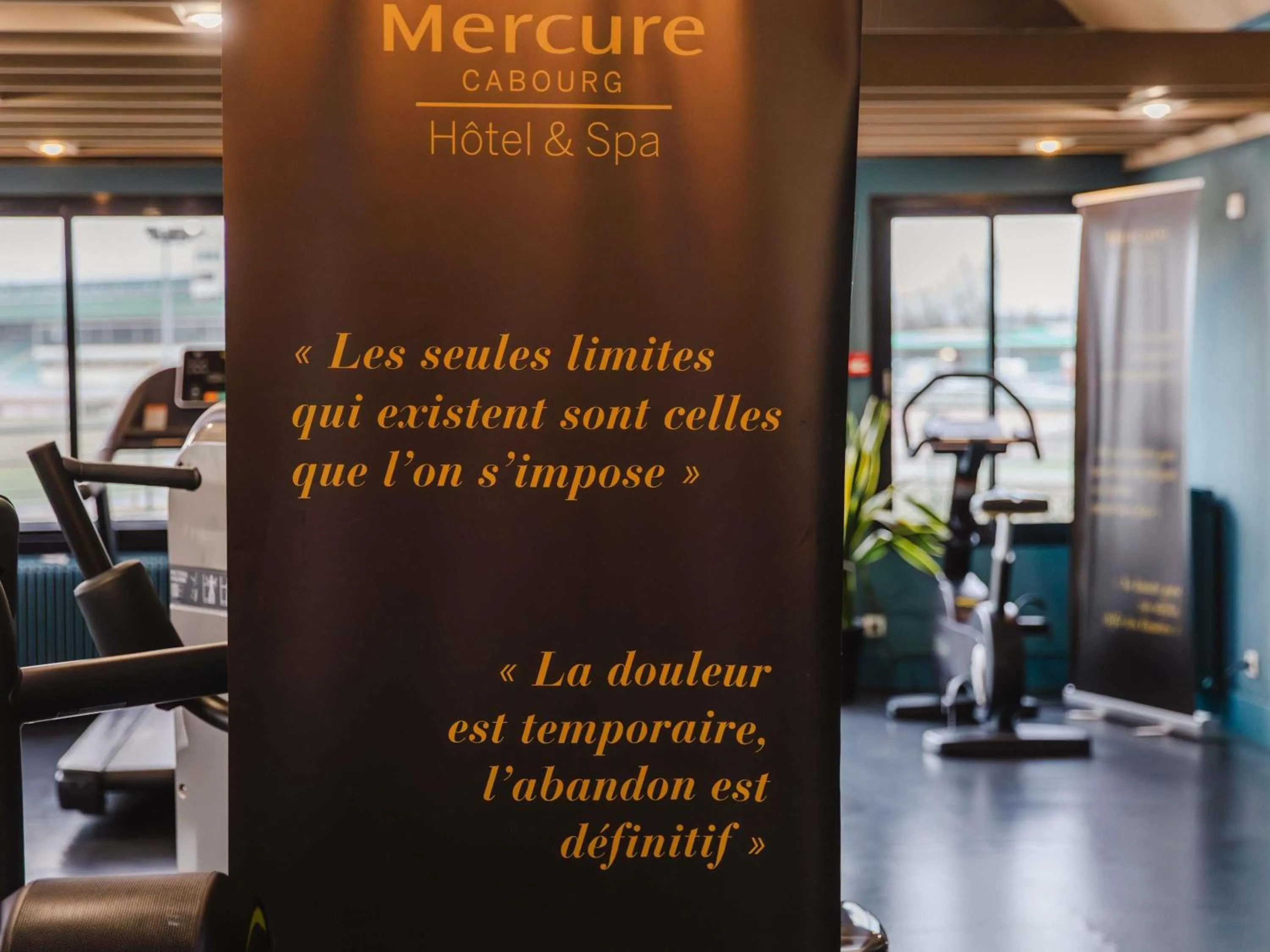 Fitness centre/facilities in Mercure Cabourg Hôtel & Spa