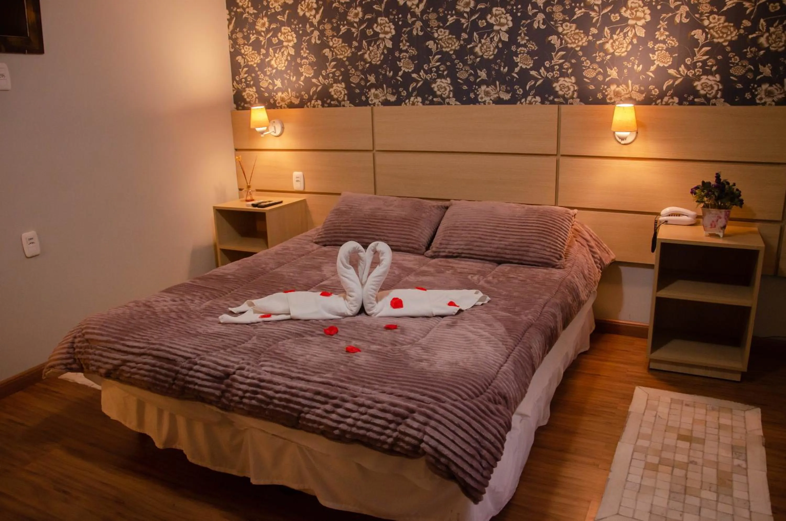 Bed in Pousada Lanai Gramado