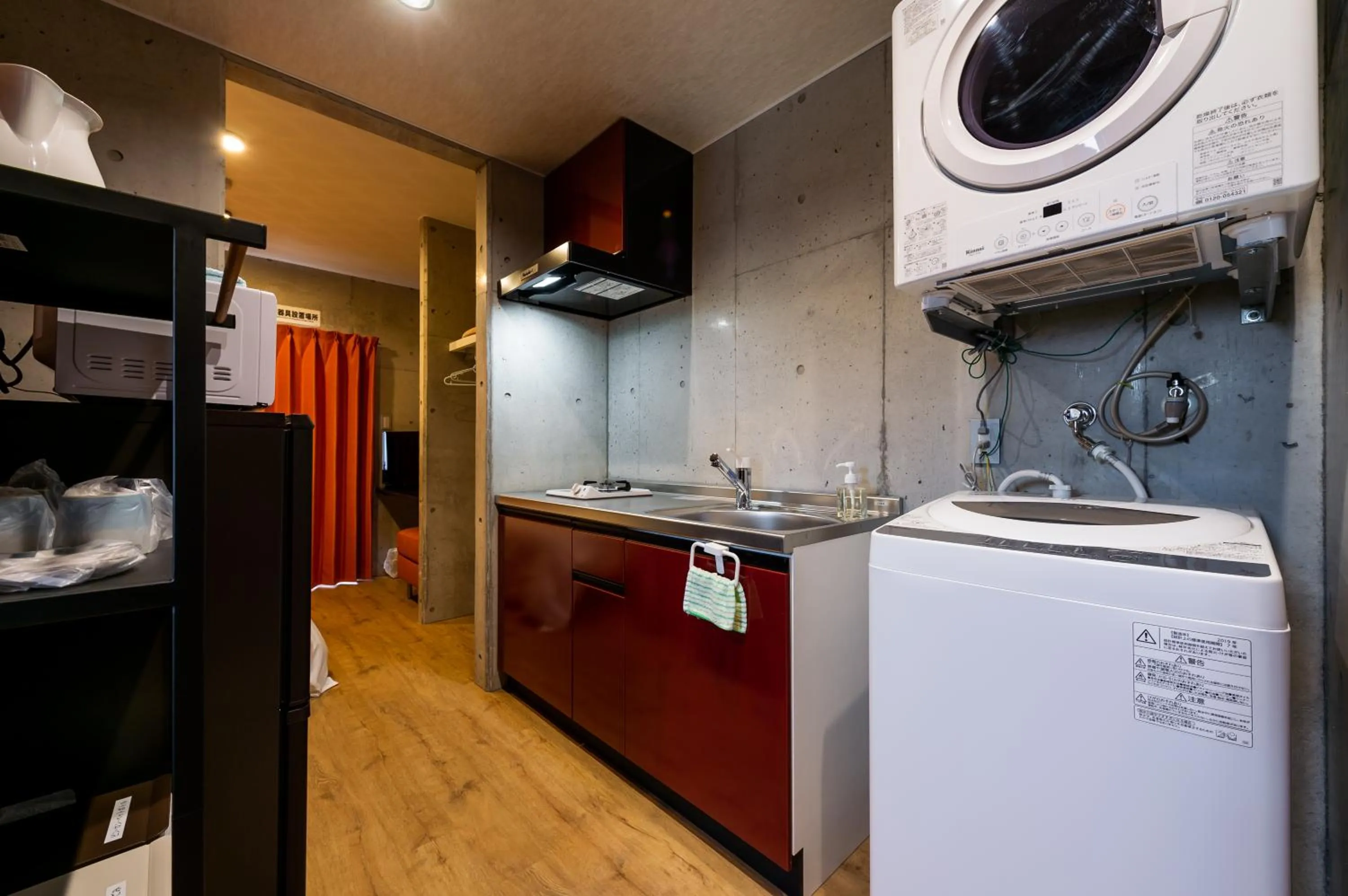 Kitchen or kitchenette in Hotel Little Island Okinawa Matsuyama