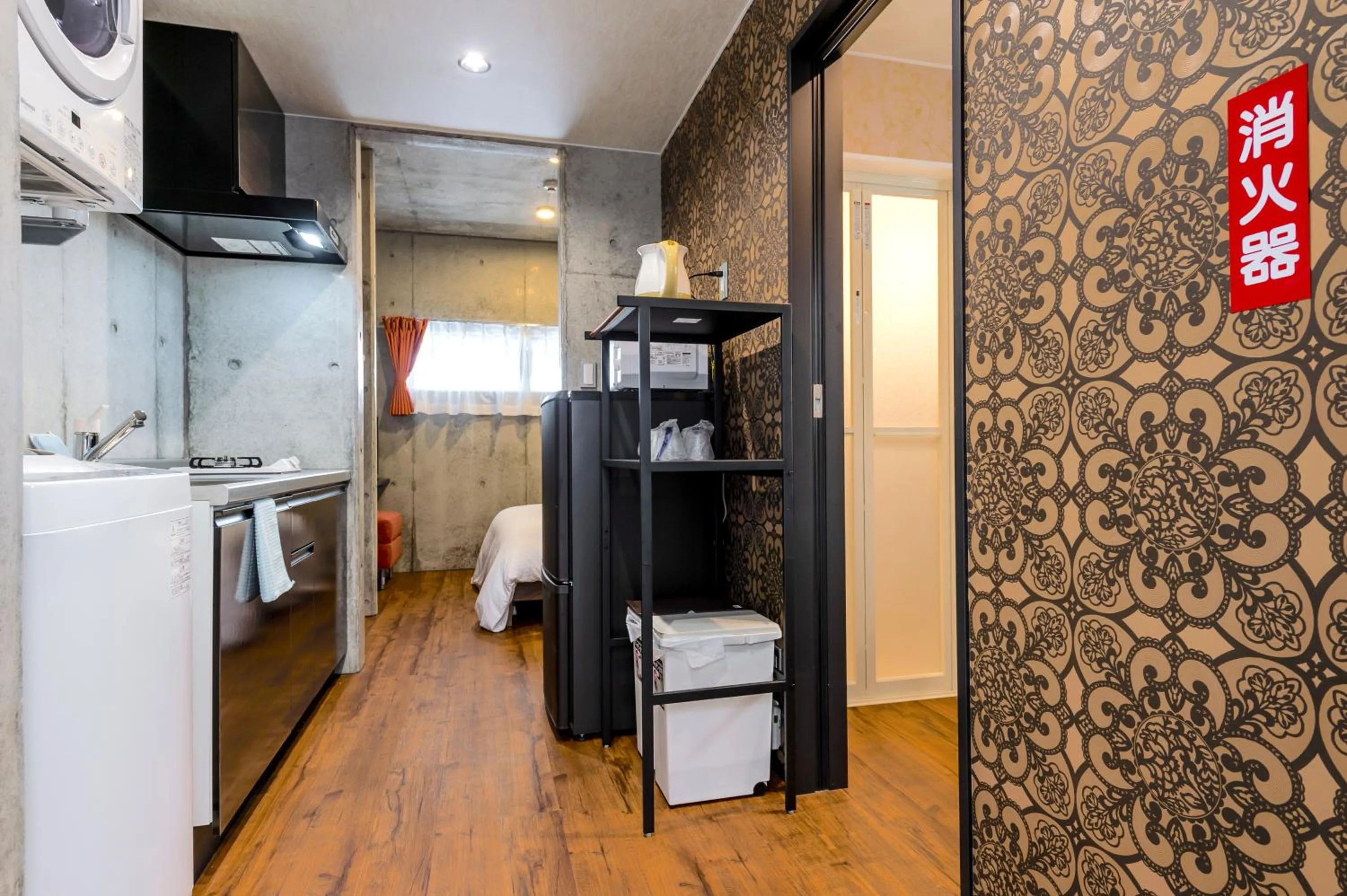 Kitchen or kitchenette in Hotel Little Island Okinawa Matsuyama