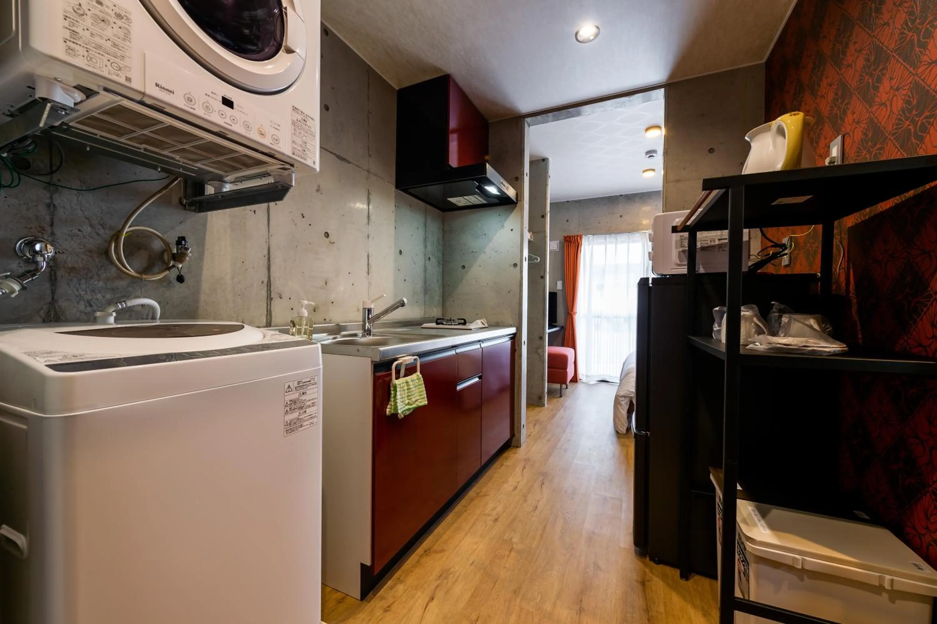 Kitchen or kitchenette in Hotel Little Island Okinawa Matsuyama