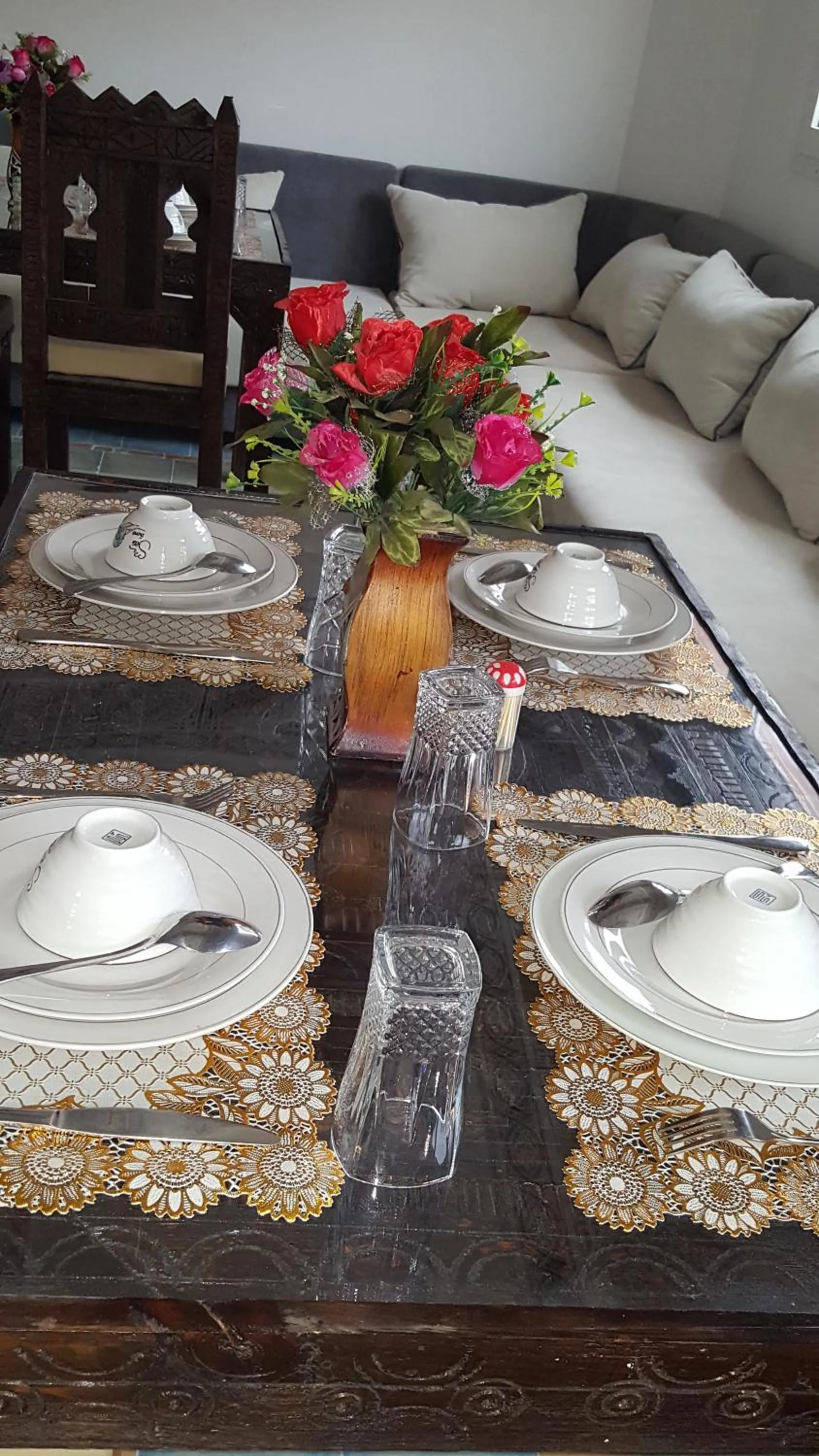 Dining area in Hotel New Mars Dades