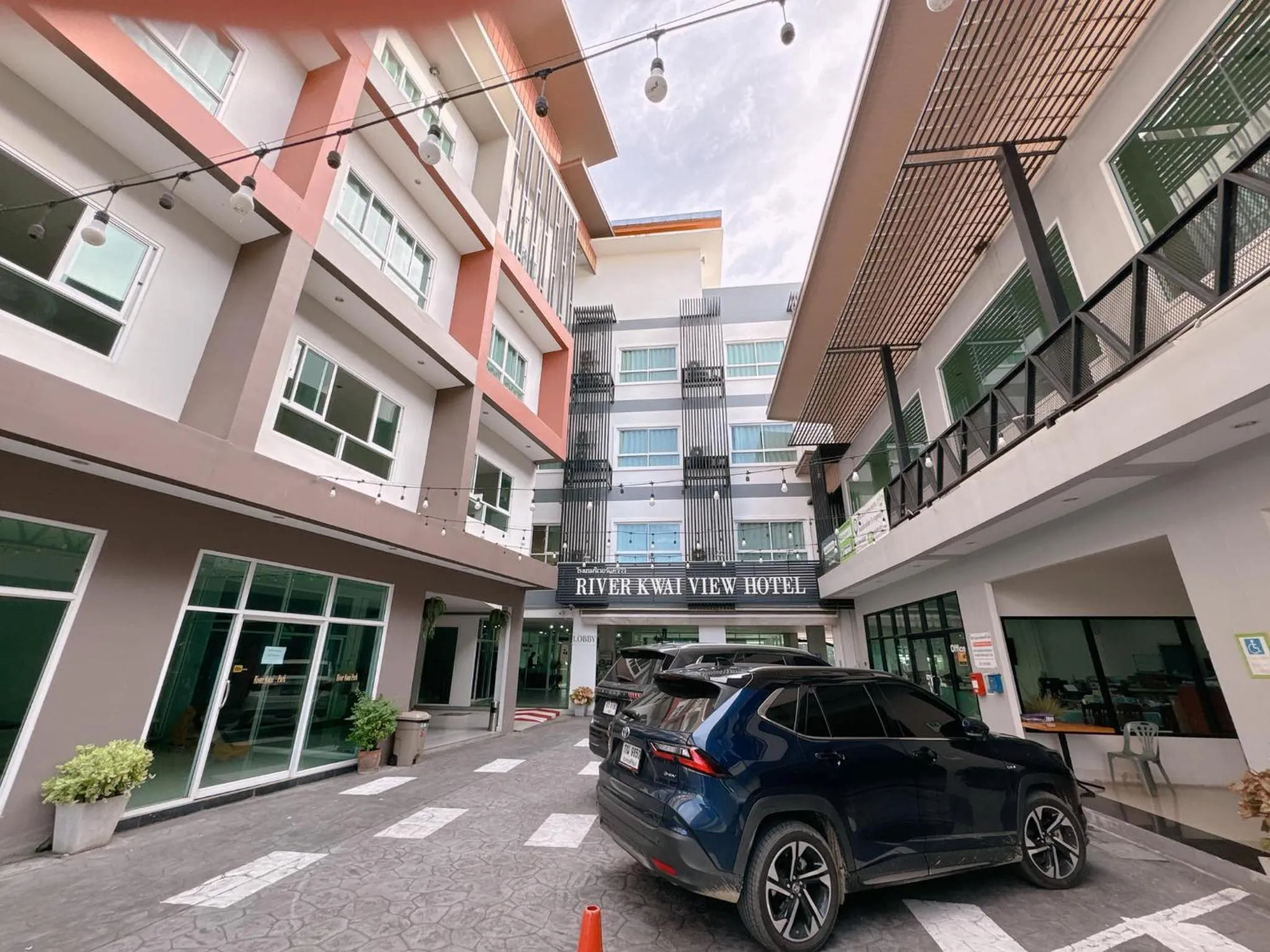 Property building in River Kwai View Hotel Kanchanaburi