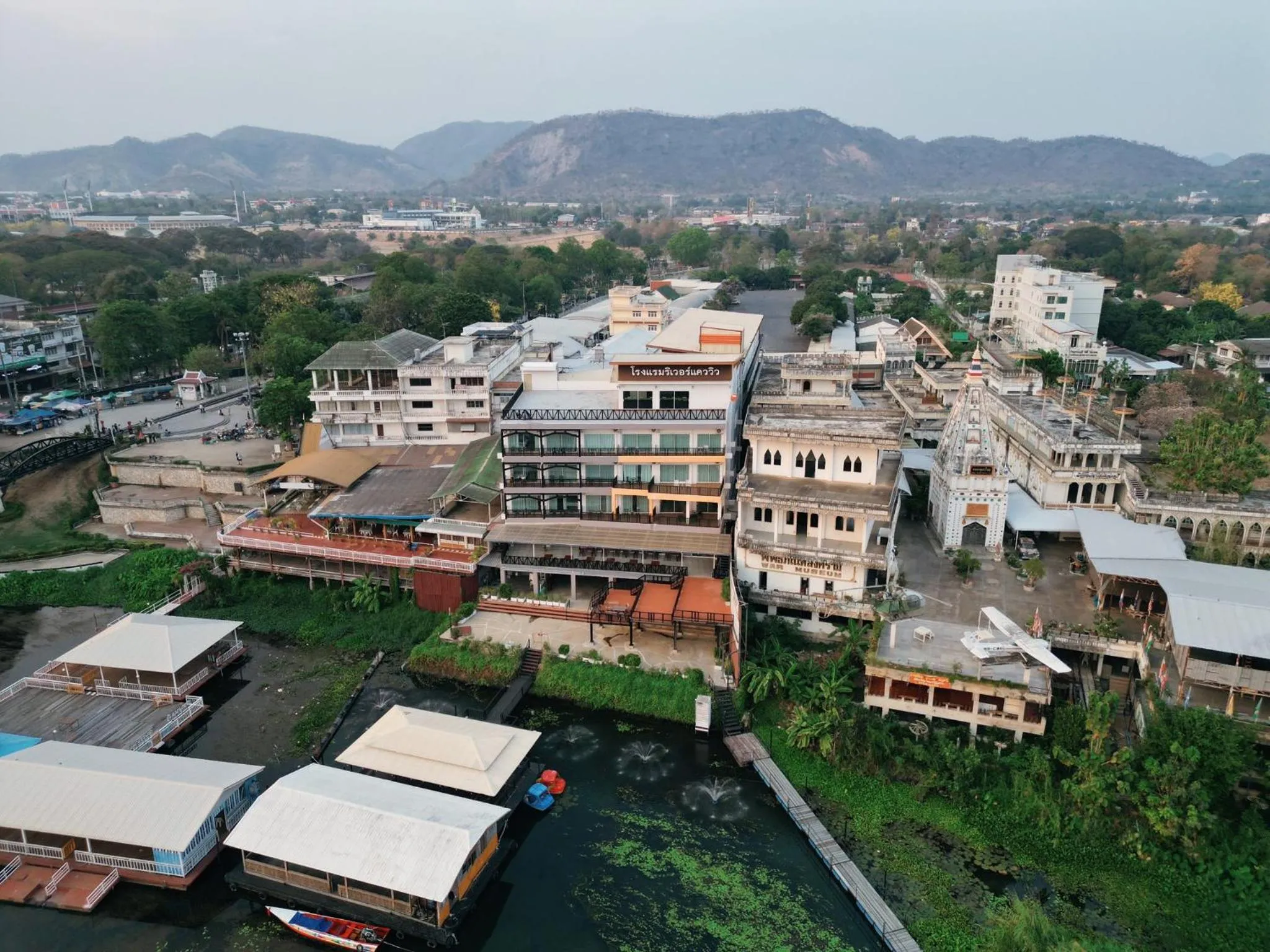 Property building in River Kwai View Hotel Kanchanaburi