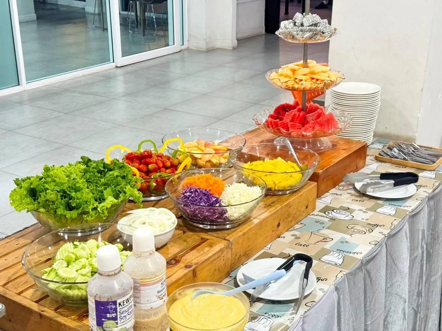 Food and drinks in River Kwai View Hotel Kanchanaburi