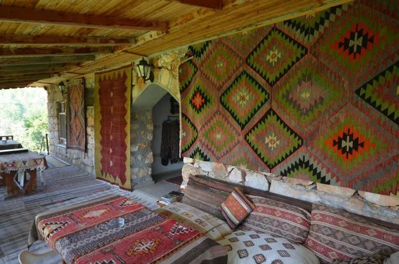 Decorative detail in Likya Pansiyon