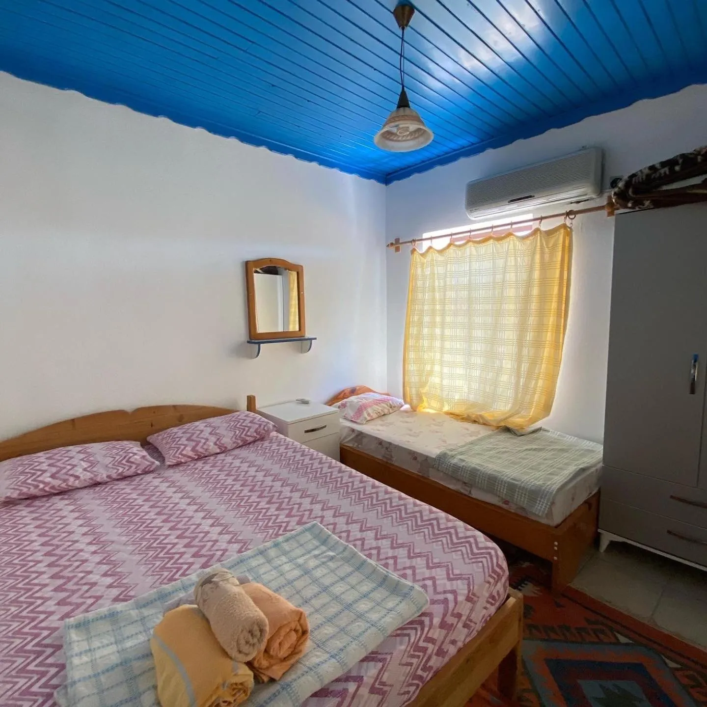 Bed in Likya Pansiyon