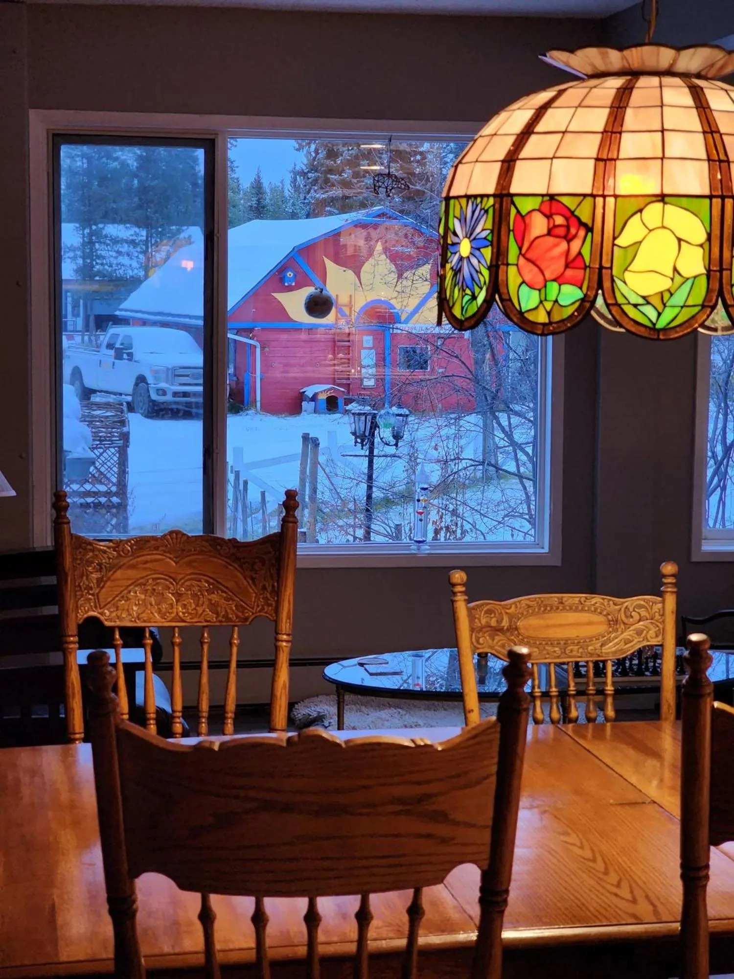 Dinner in Hidden Valley Bed and Breakfast