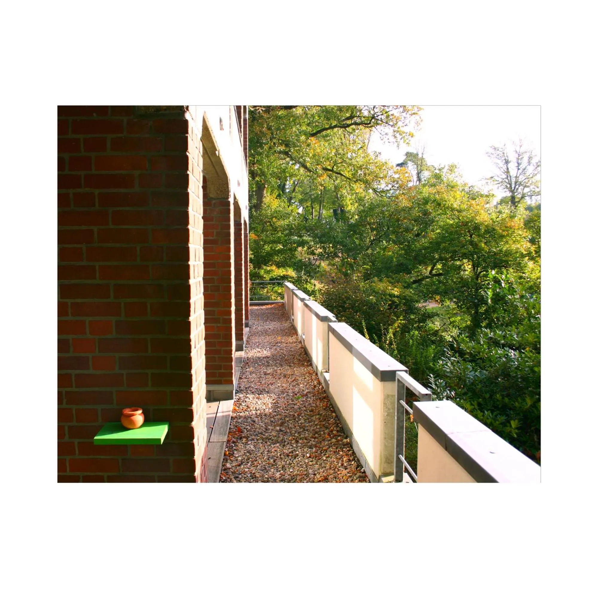 Balcony/Terrace in Gästehaus des Elsa Brändström Haus