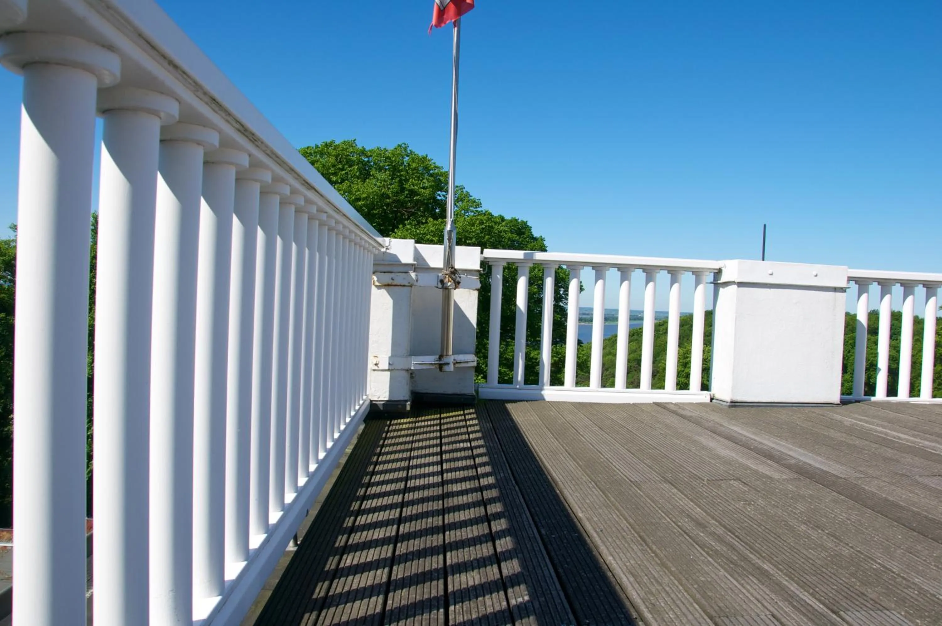 Balcony/Terrace in Gästehaus des Elsa Brändström Haus