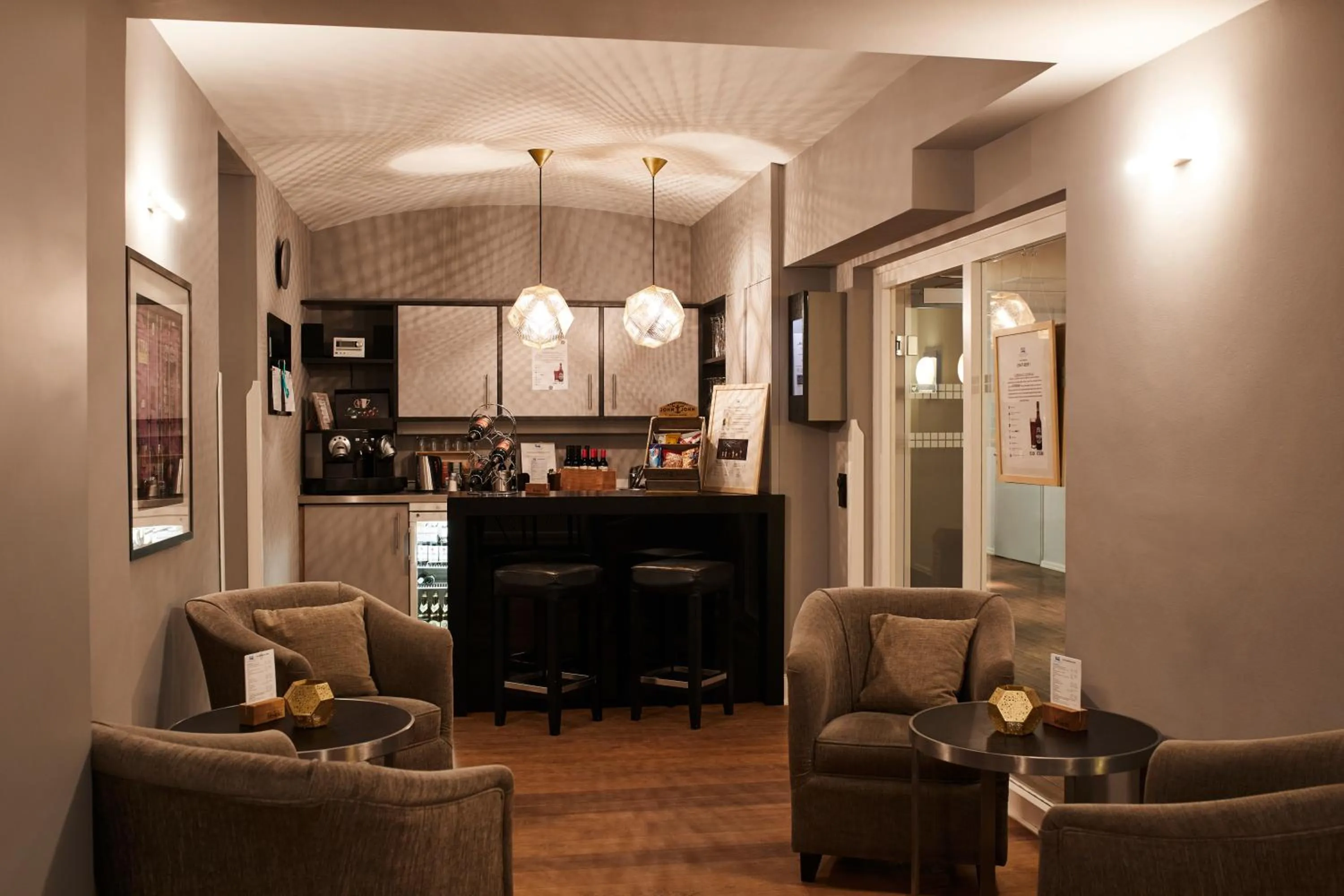 Lounge or bar in Gästehaus des Elsa Brändström Haus