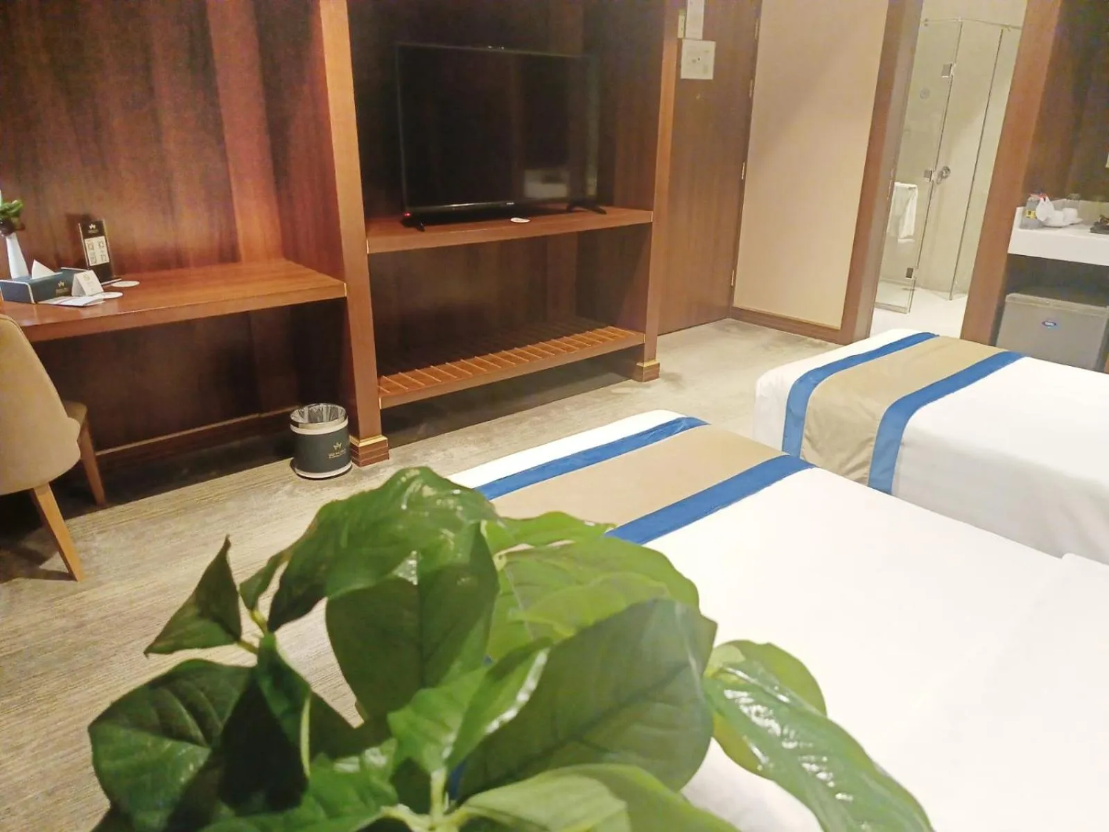 Bed in Al Malqa Elite Hotel