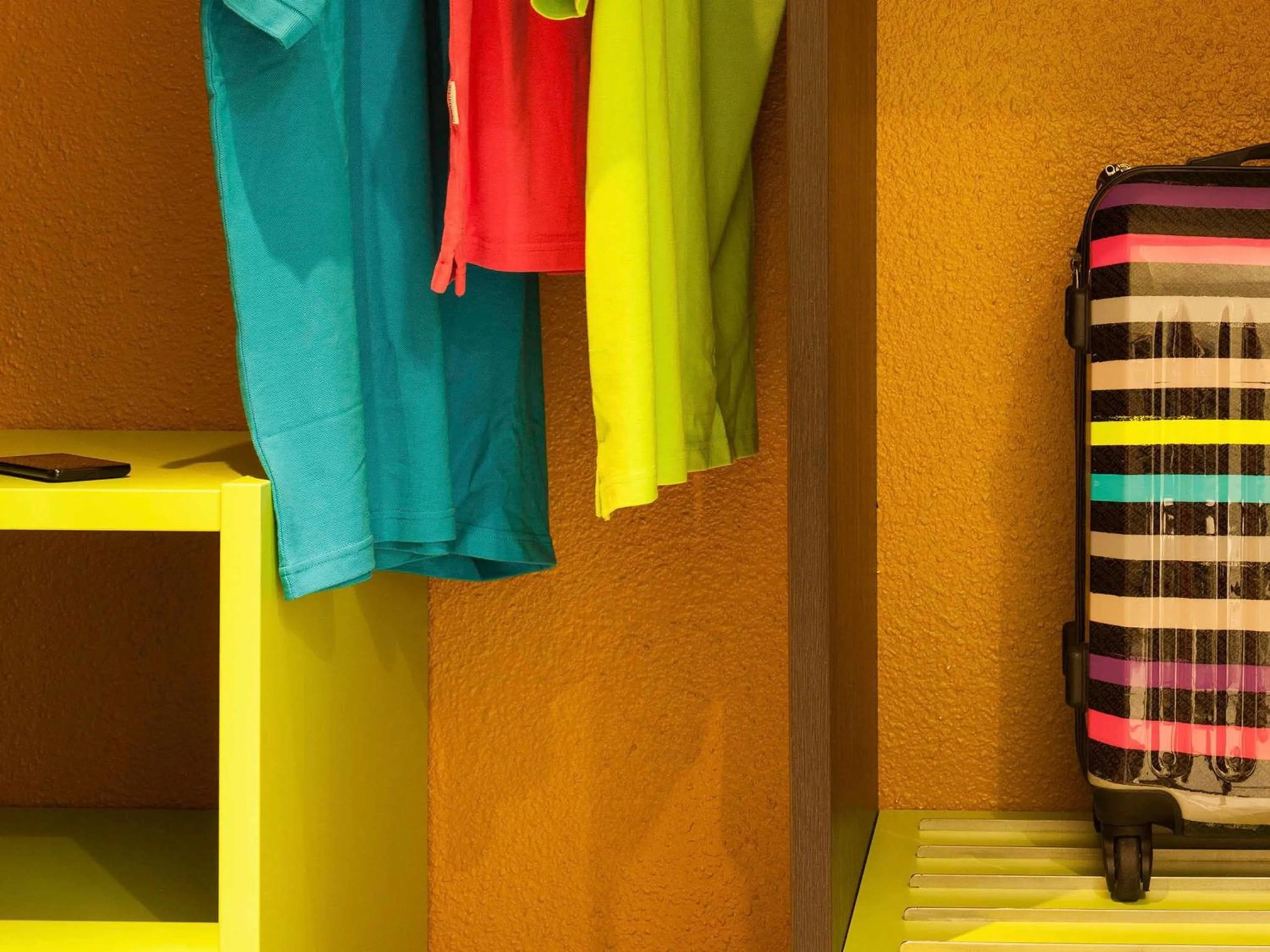 Bedroom in ibis Styles Besançon