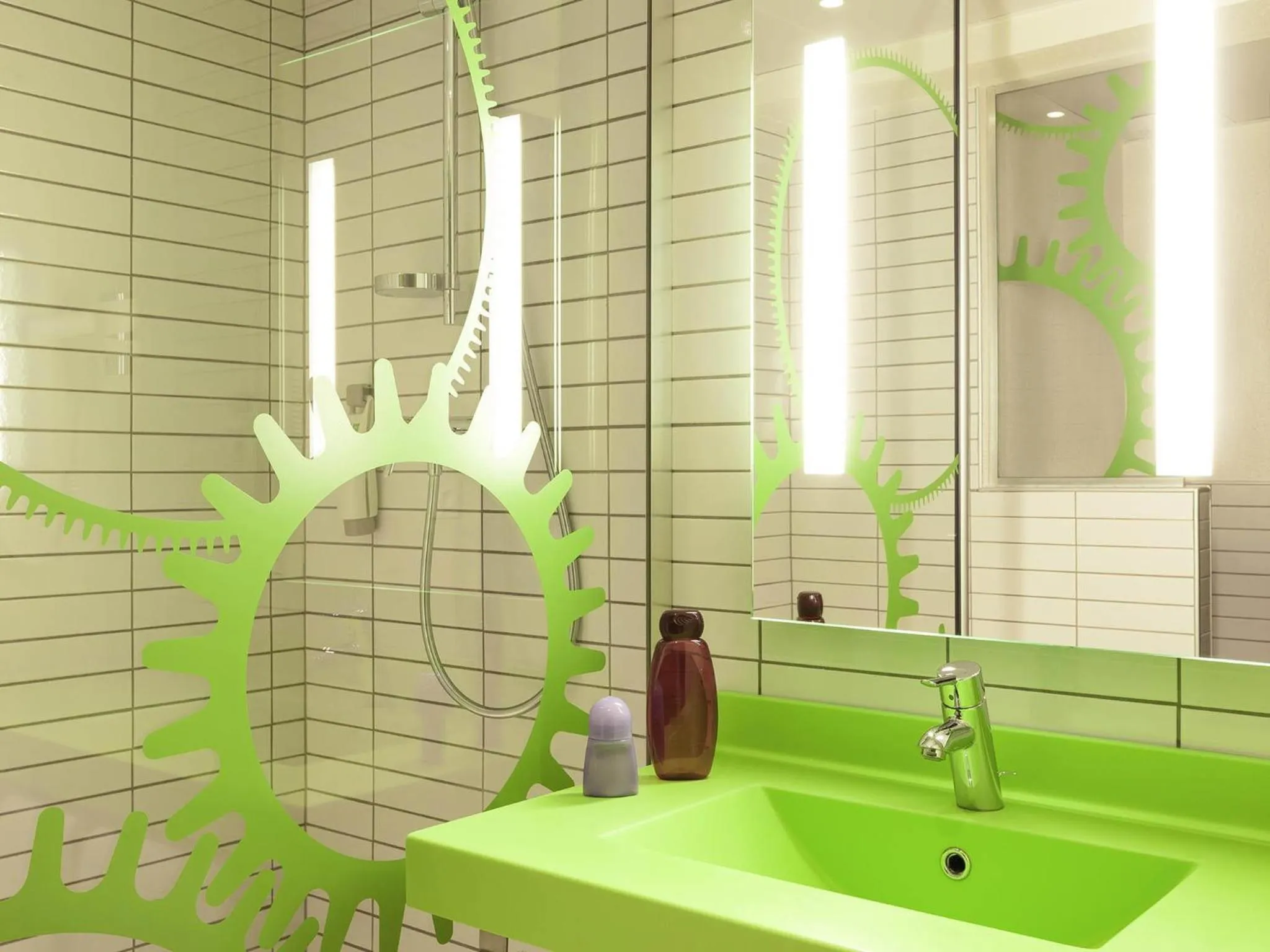 Bedroom in ibis Styles Besançon