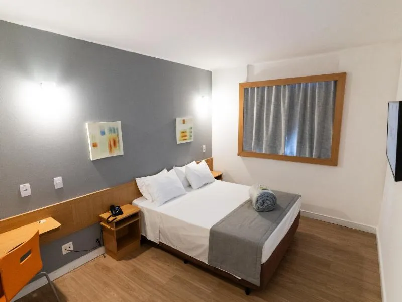 Bed in Hotel Mega Polo