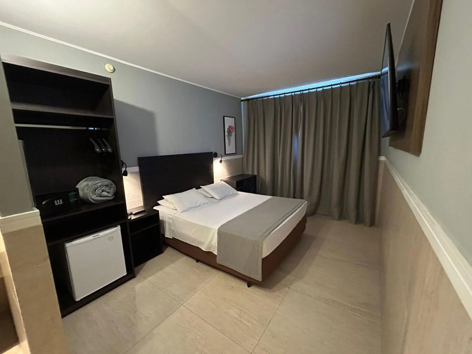 Bed in Hotel Mega Polo