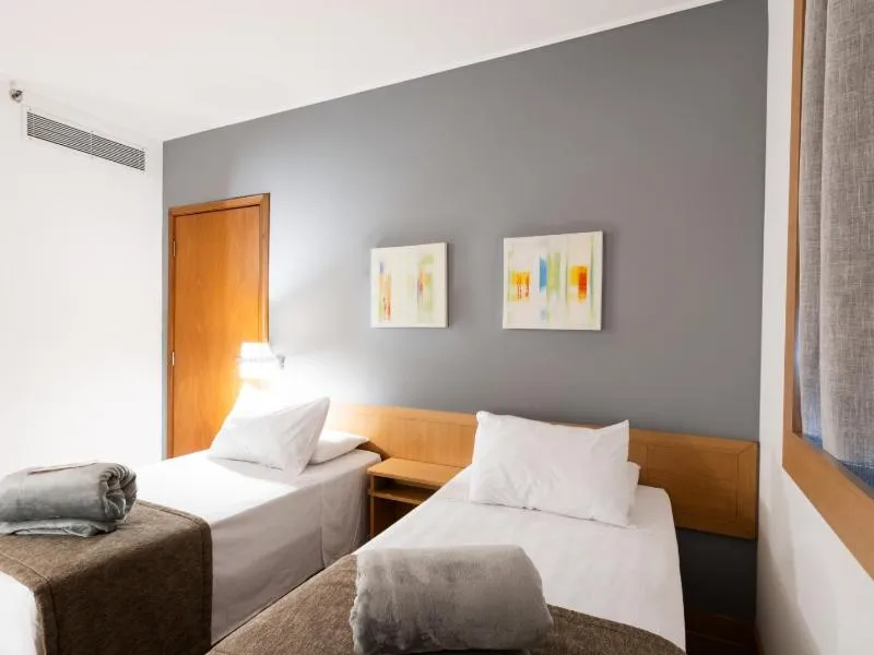 Bed in Hotel Mega Polo