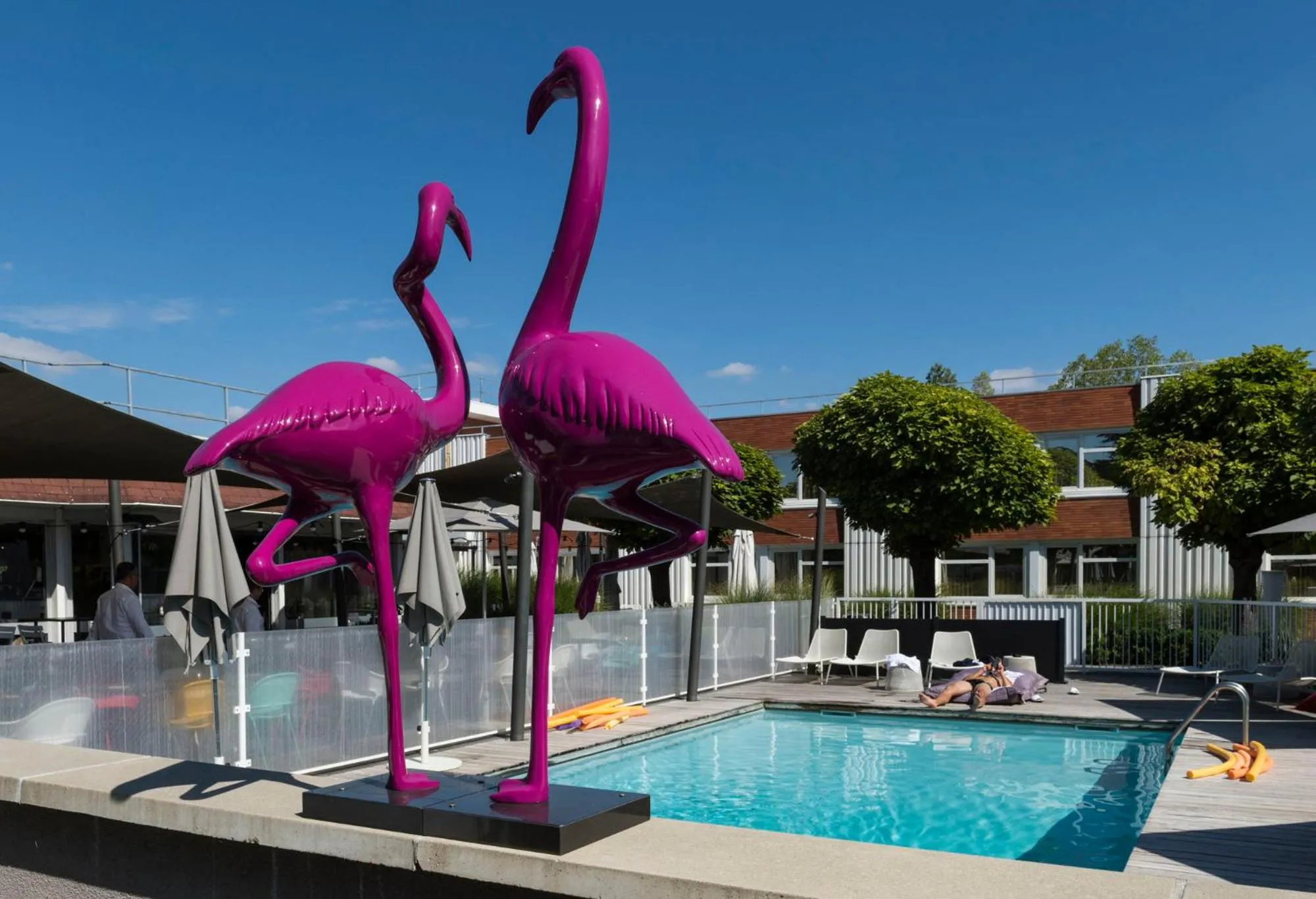 Swimming pool in Novotel Lyon Bron Meeting & Events