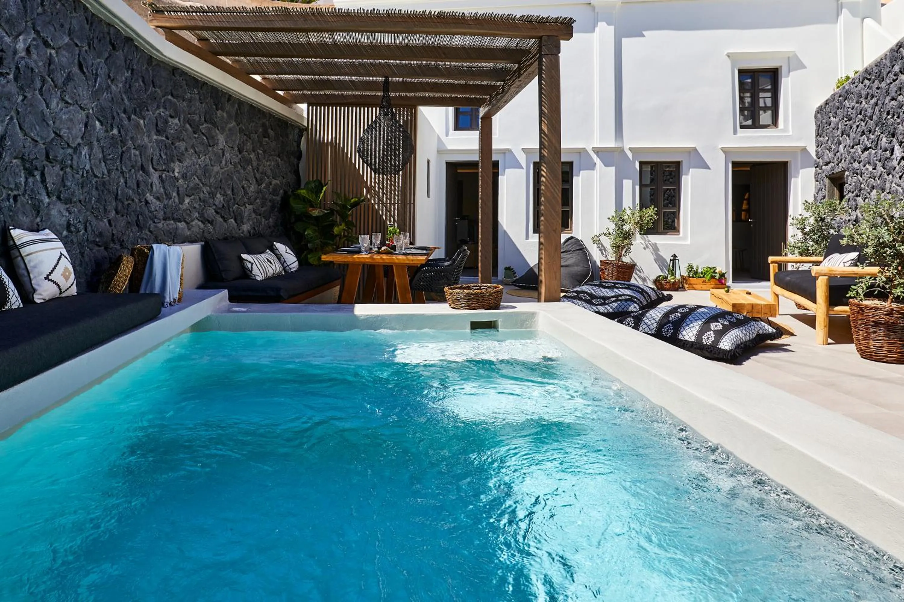 Swimming pool in Floria Suites