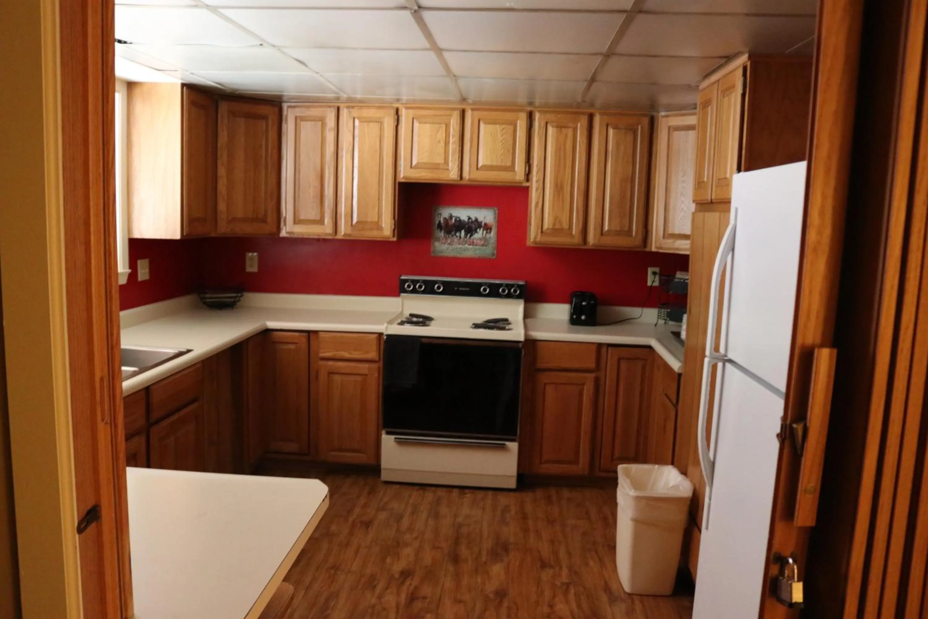 Kitchen or kitchenette in Lake View Lodge