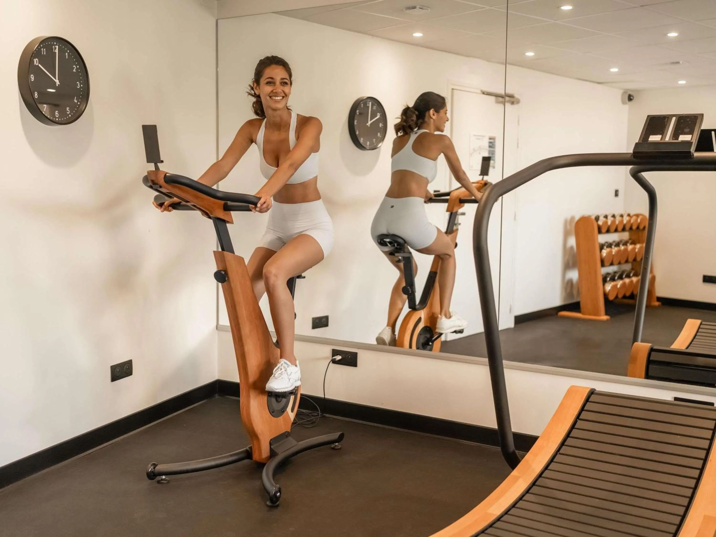 Fitness centre/facilities in Novotel Montpellier