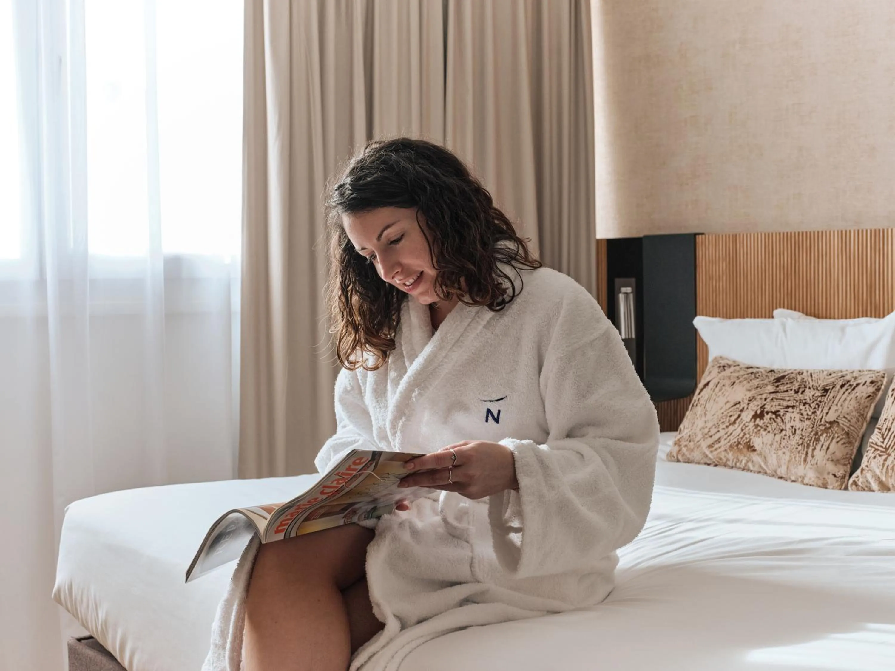 Bed in Novotel Montpellier