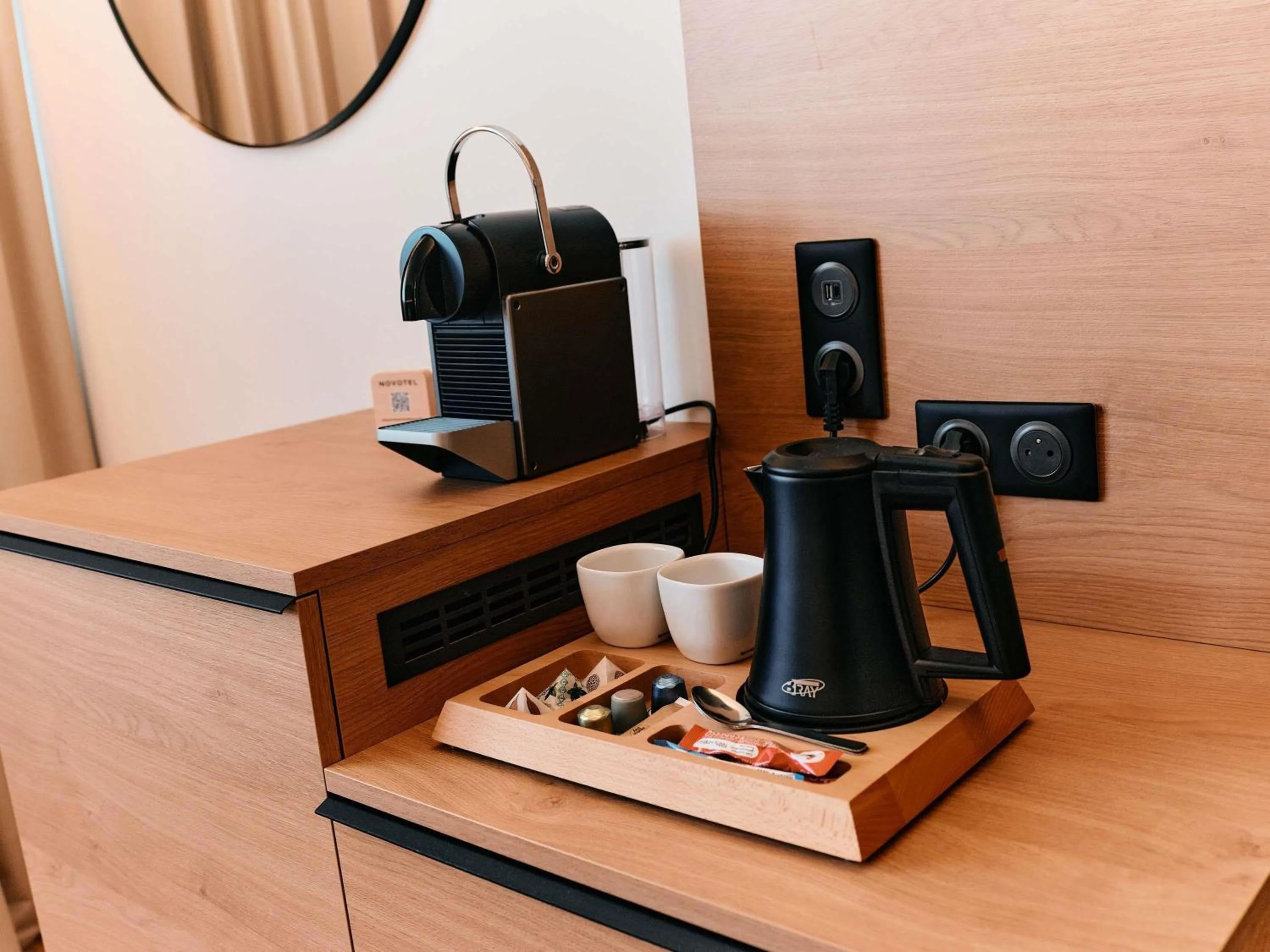 Bedroom in Novotel Montpellier