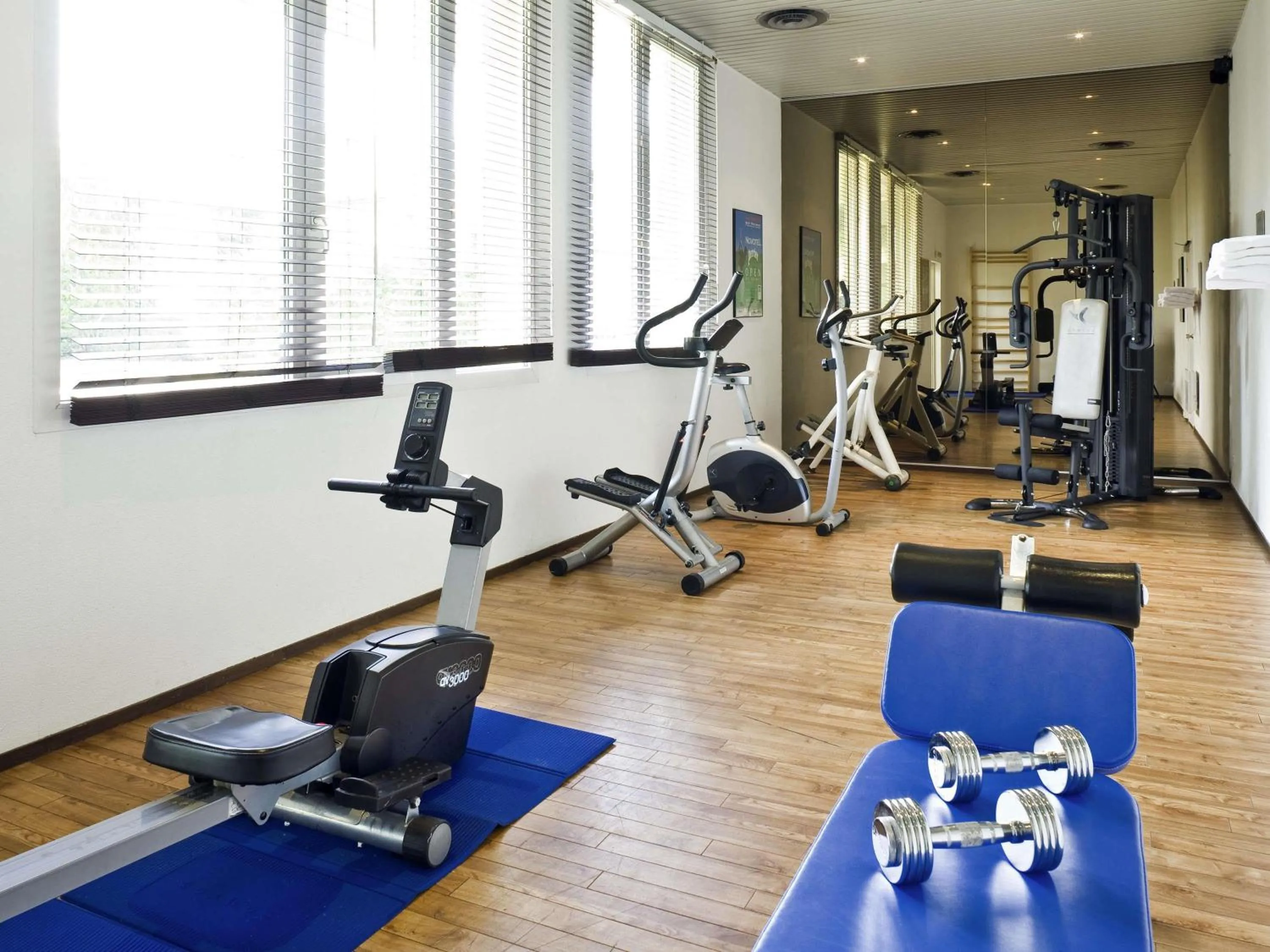 Fitness centre/facilities in Novotel Senart Golf De Greenparc