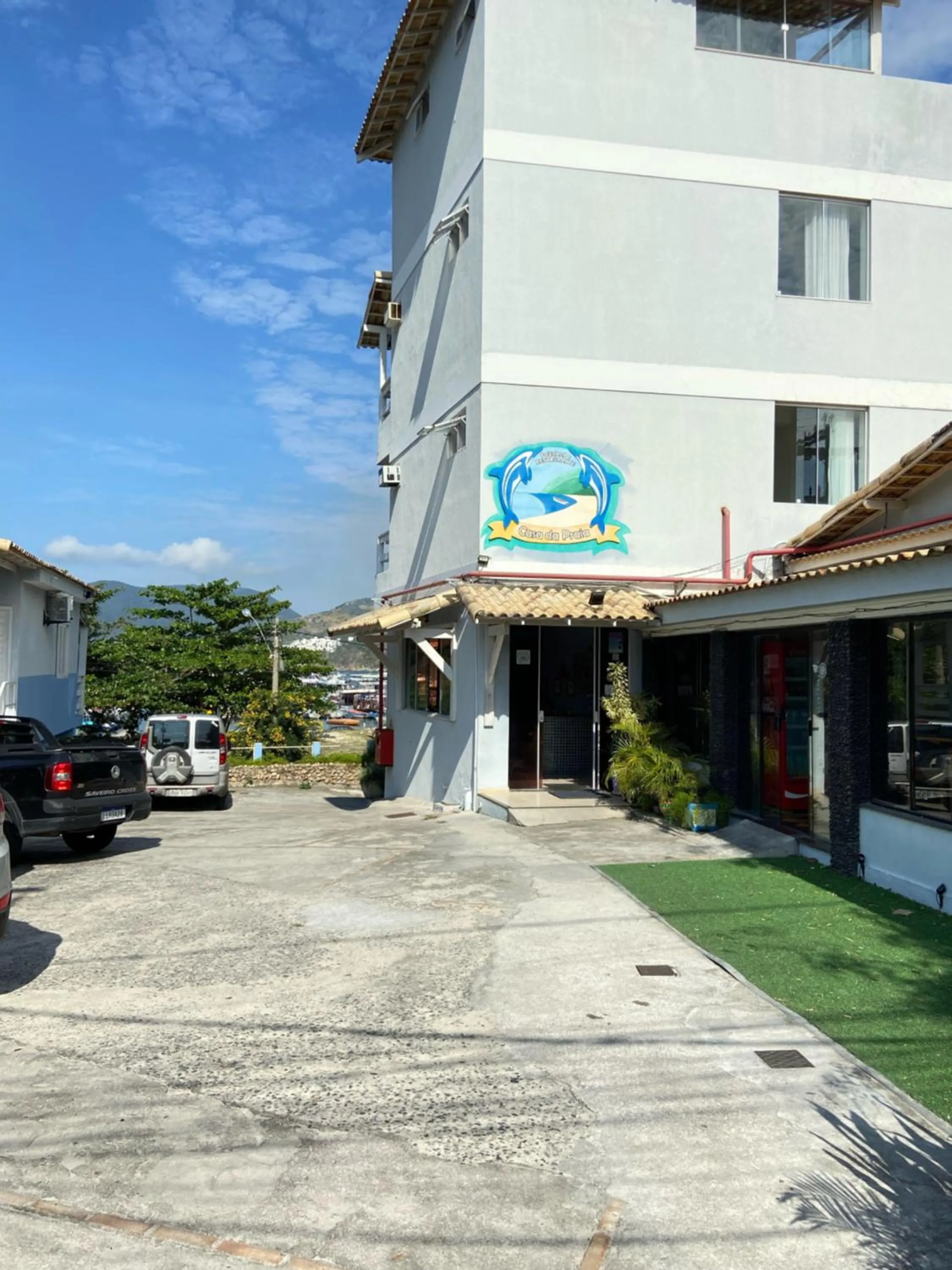 Property building in Pousada Casa da Praia