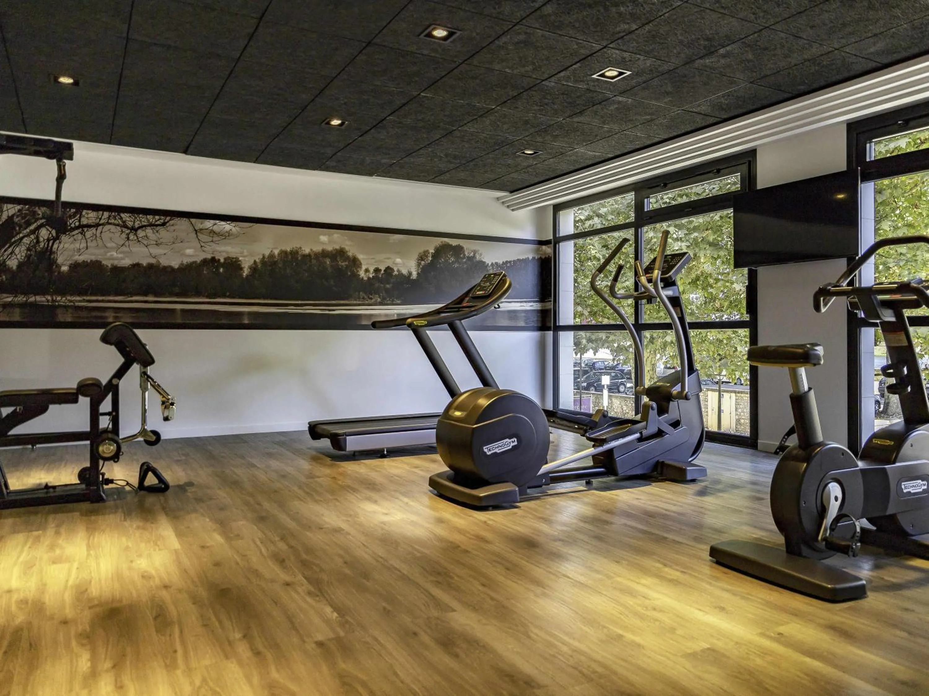Fitness centre/facilities in Hotel Mercure Blois Centre