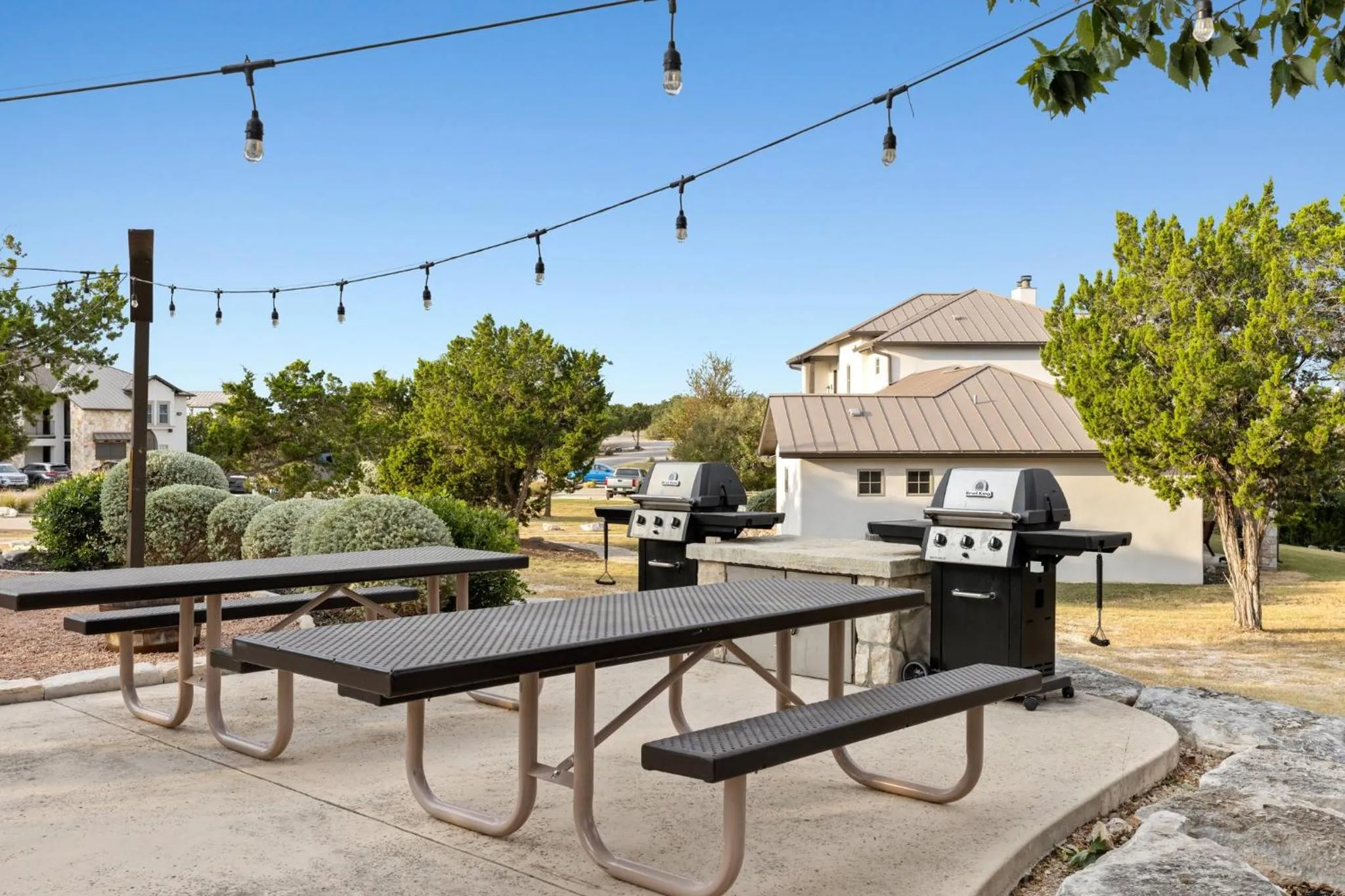 BBQ facilities in WorldMark Hunt – Stablewood Springs Resort