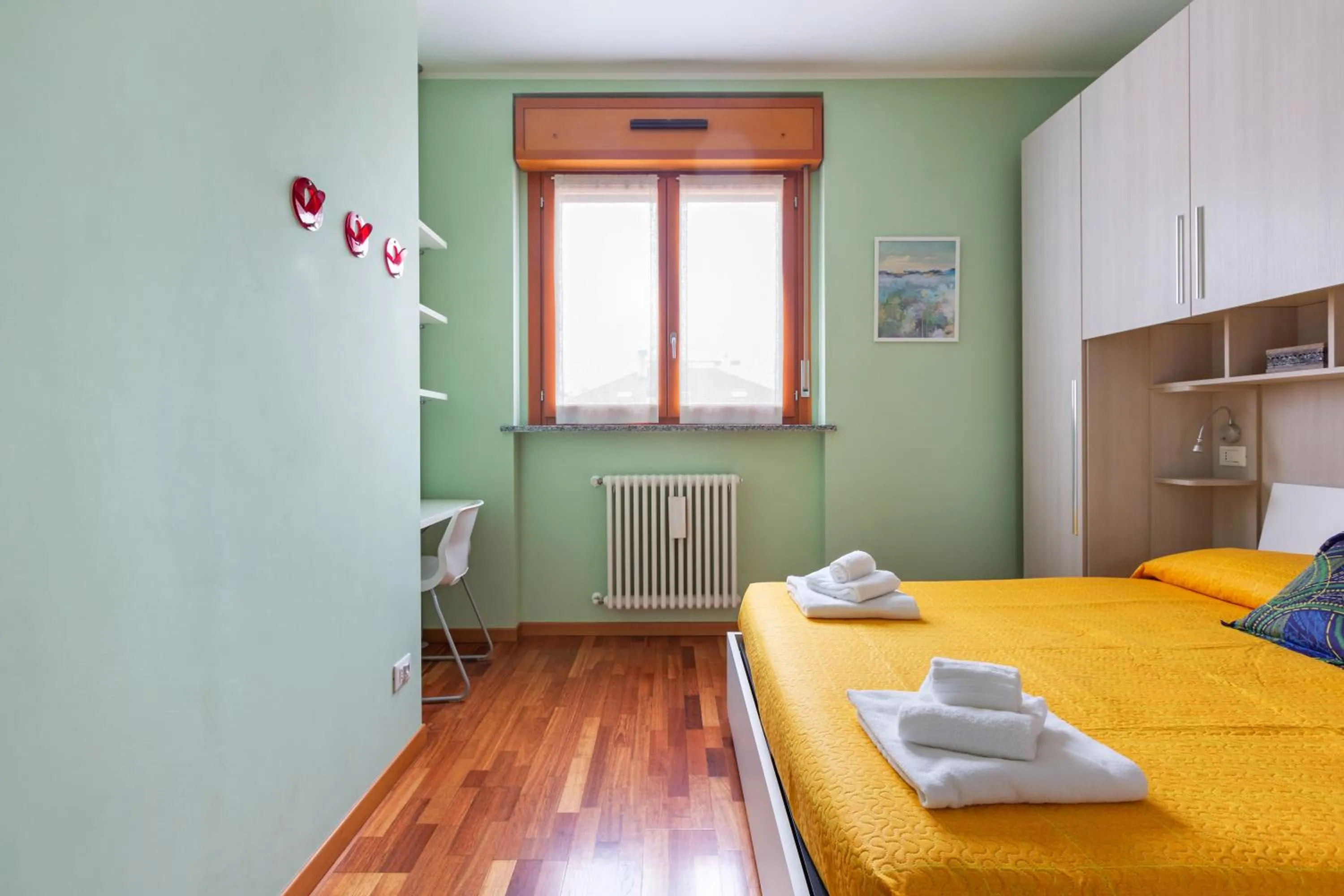 Bedroom in Savona District Terrace Flat