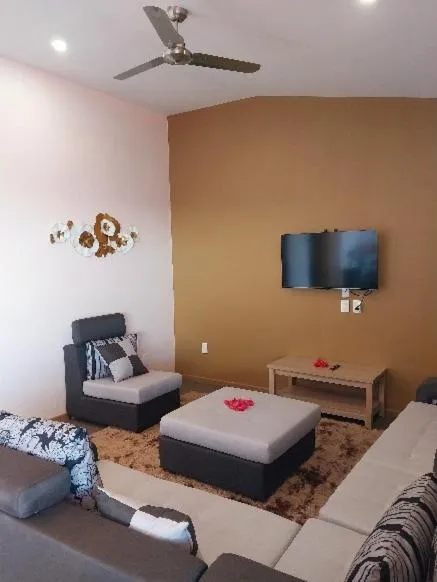 Living room in Le Uaina Beach Resort