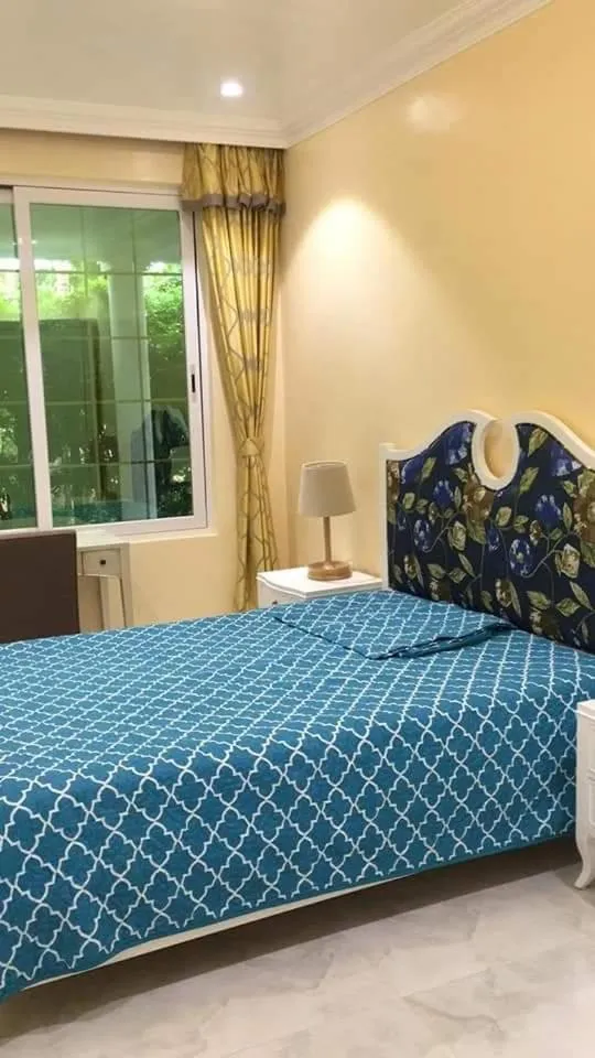 Bed in Hanamitsu Hotel & Spa