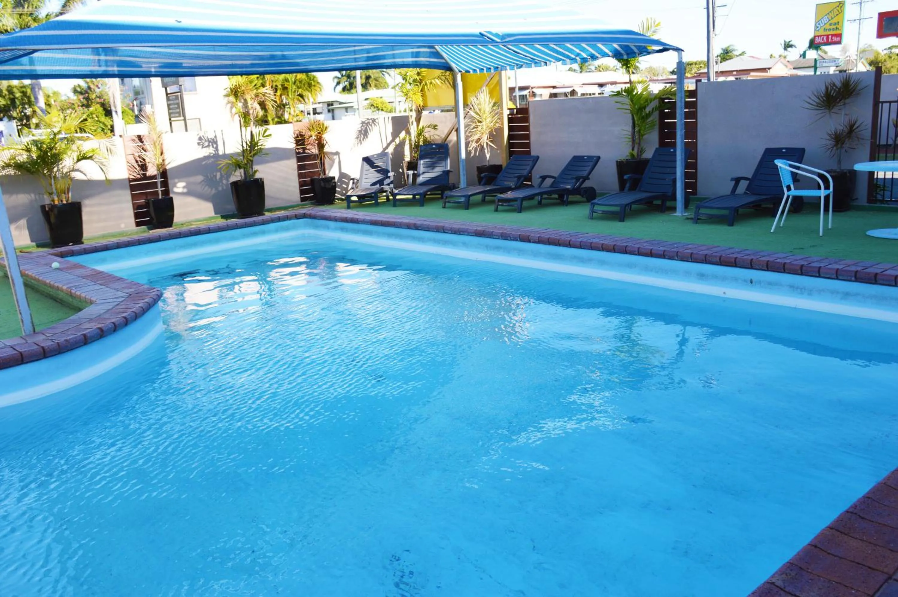 Swimming pool in Rover Motel