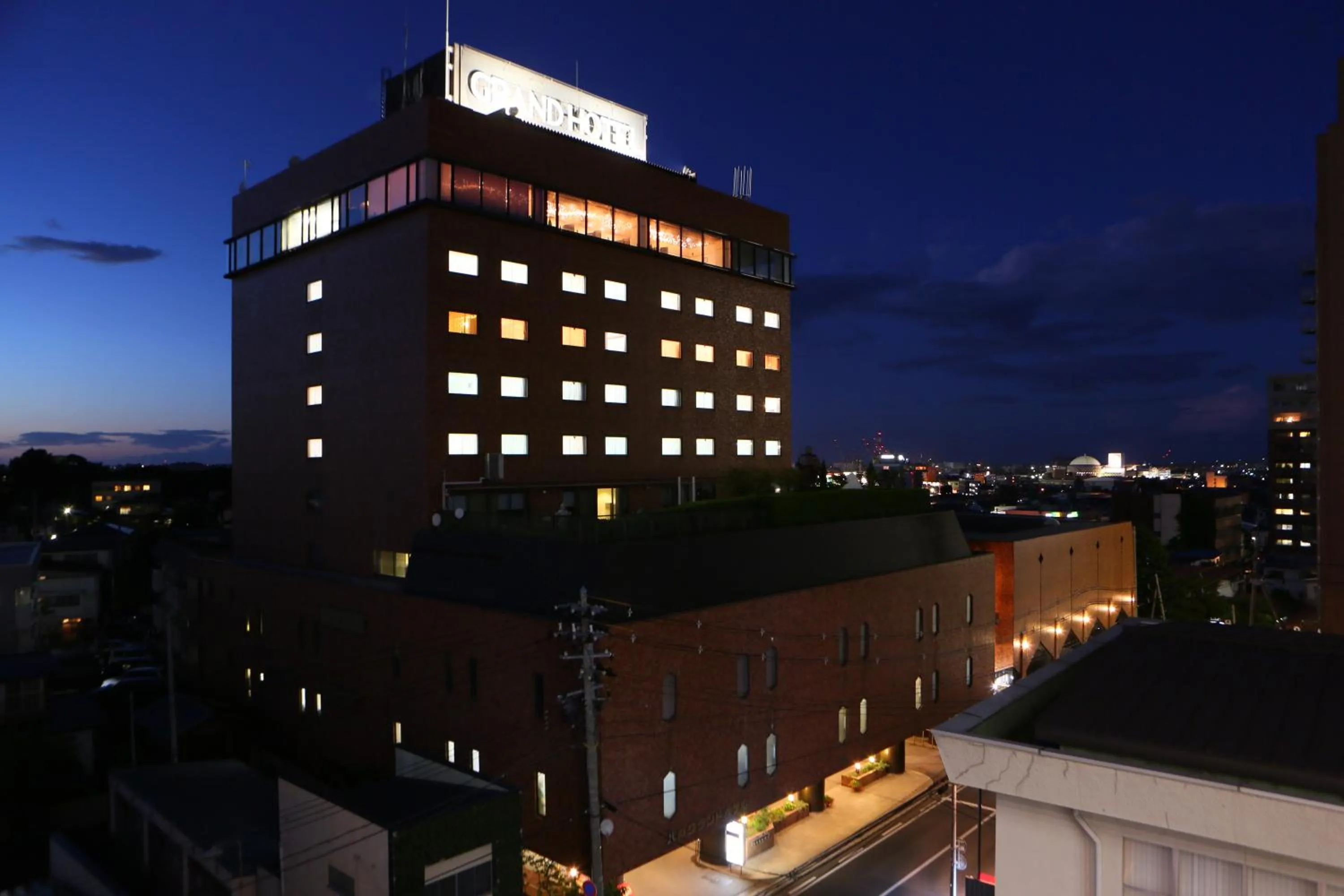Property building in Hachinohe Grand Hotel