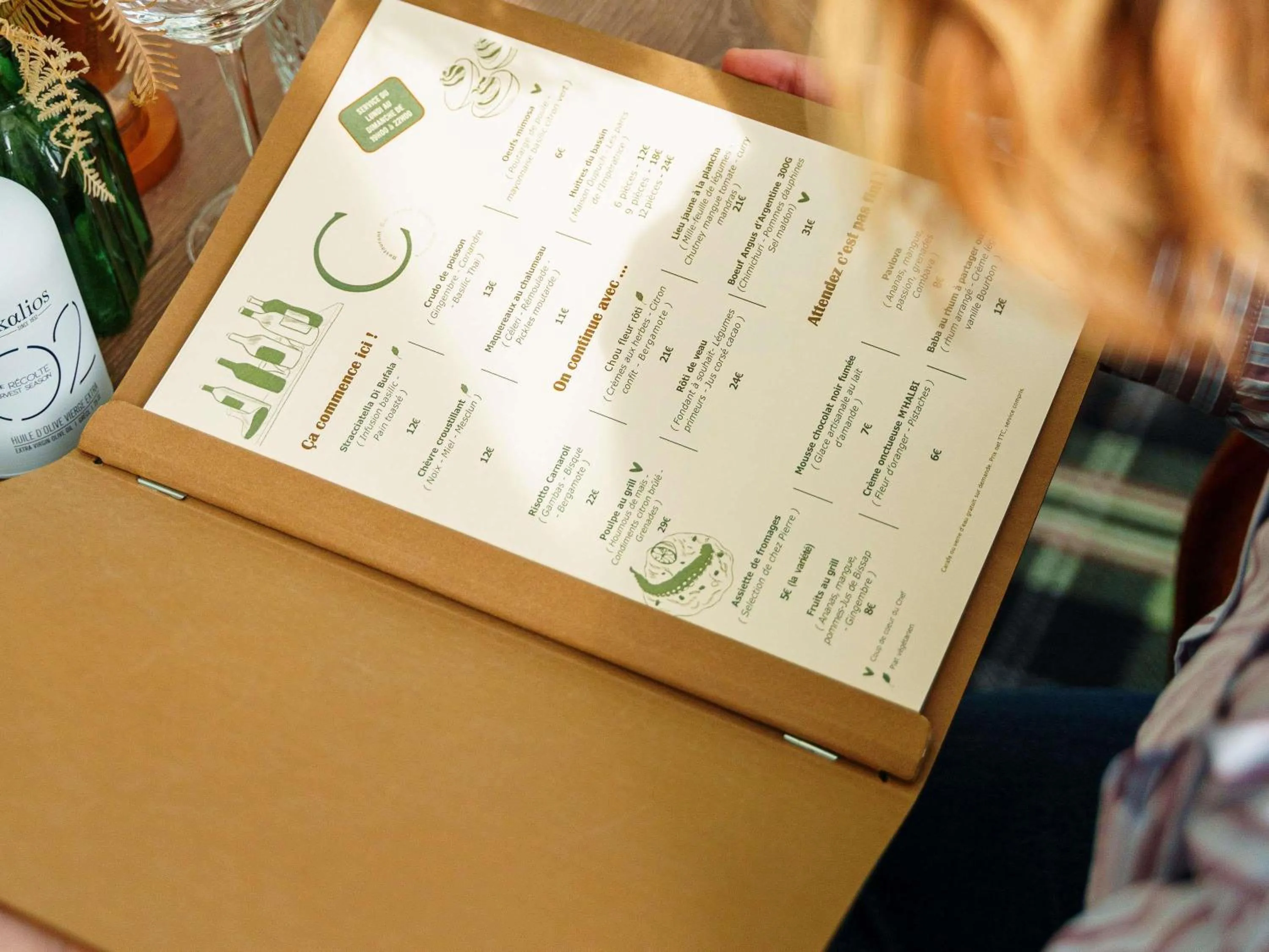 Restaurant/places to eat in Mercure Bordeaux Chateau Chartrons