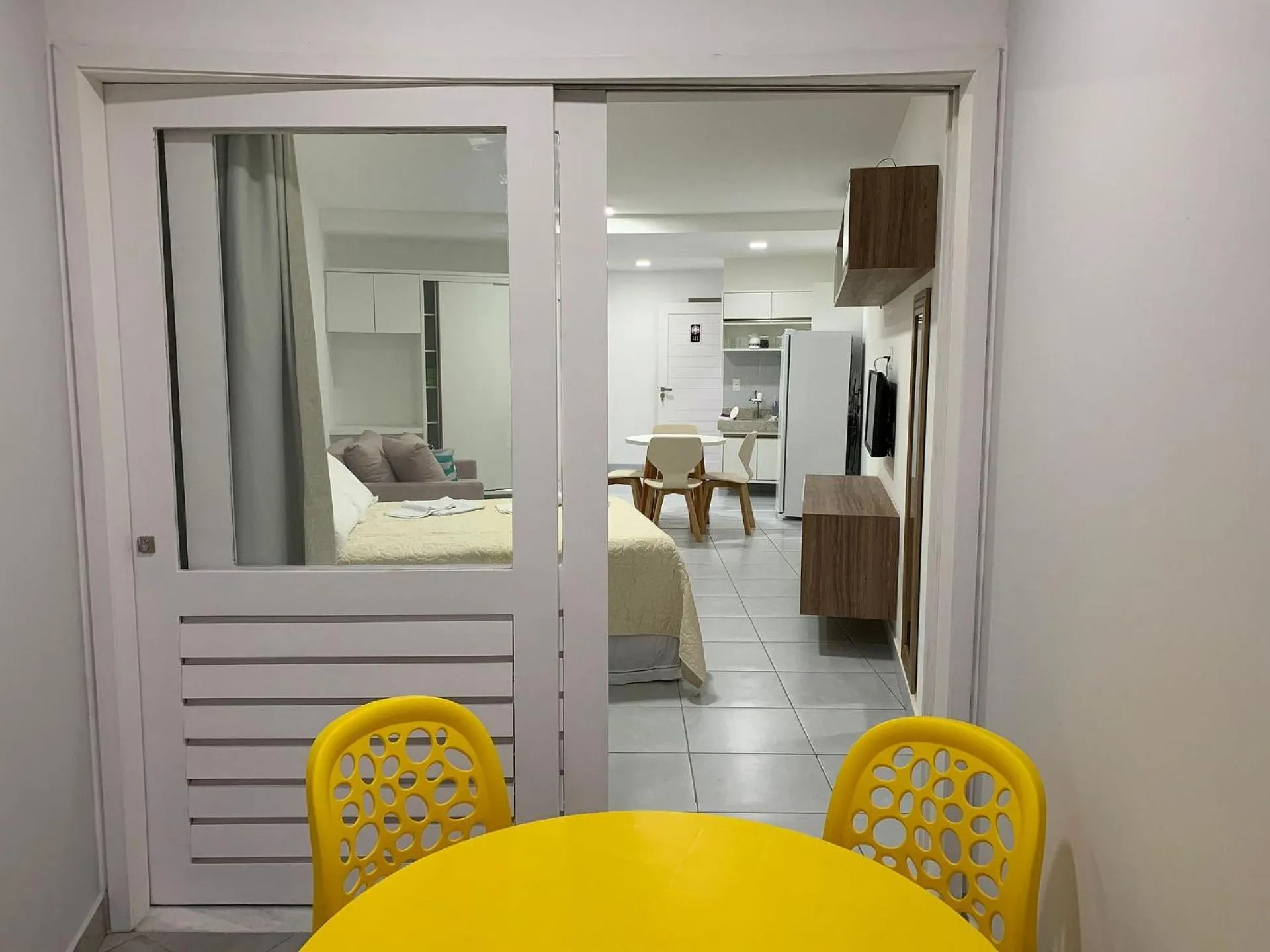 Balcony/Terrace in Apartamento moderno e totalmente acessível