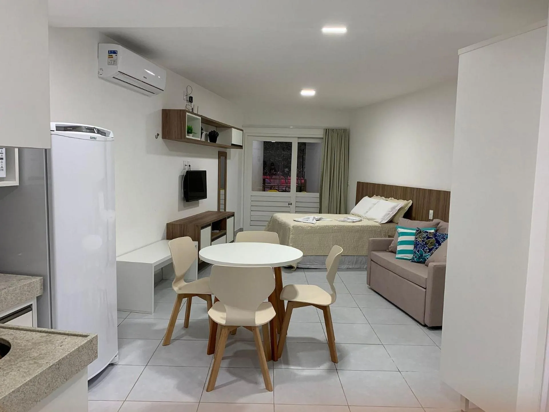 Dining area in Apartamento moderno e totalmente acessível