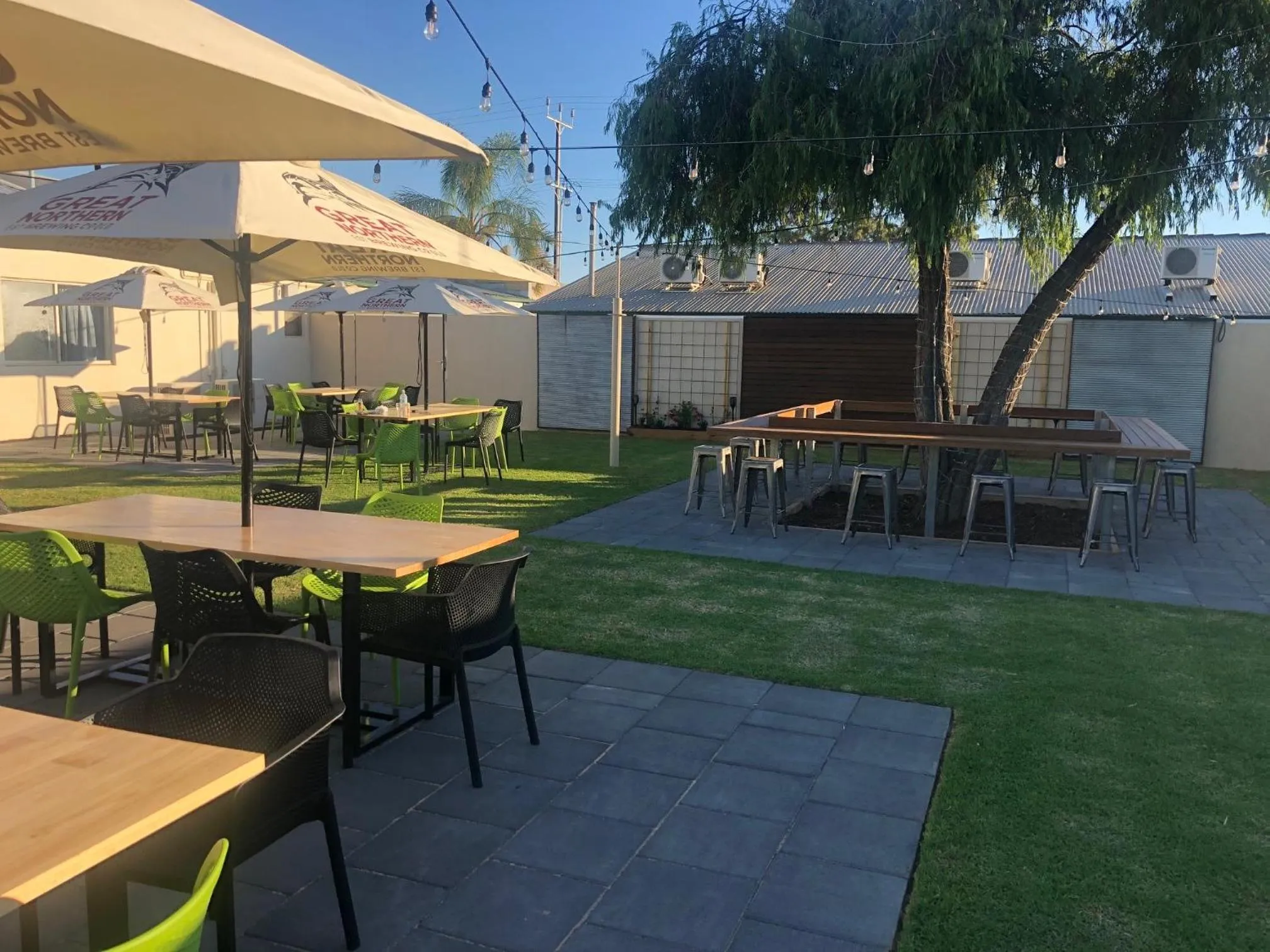 Garden in The Anglers Inn