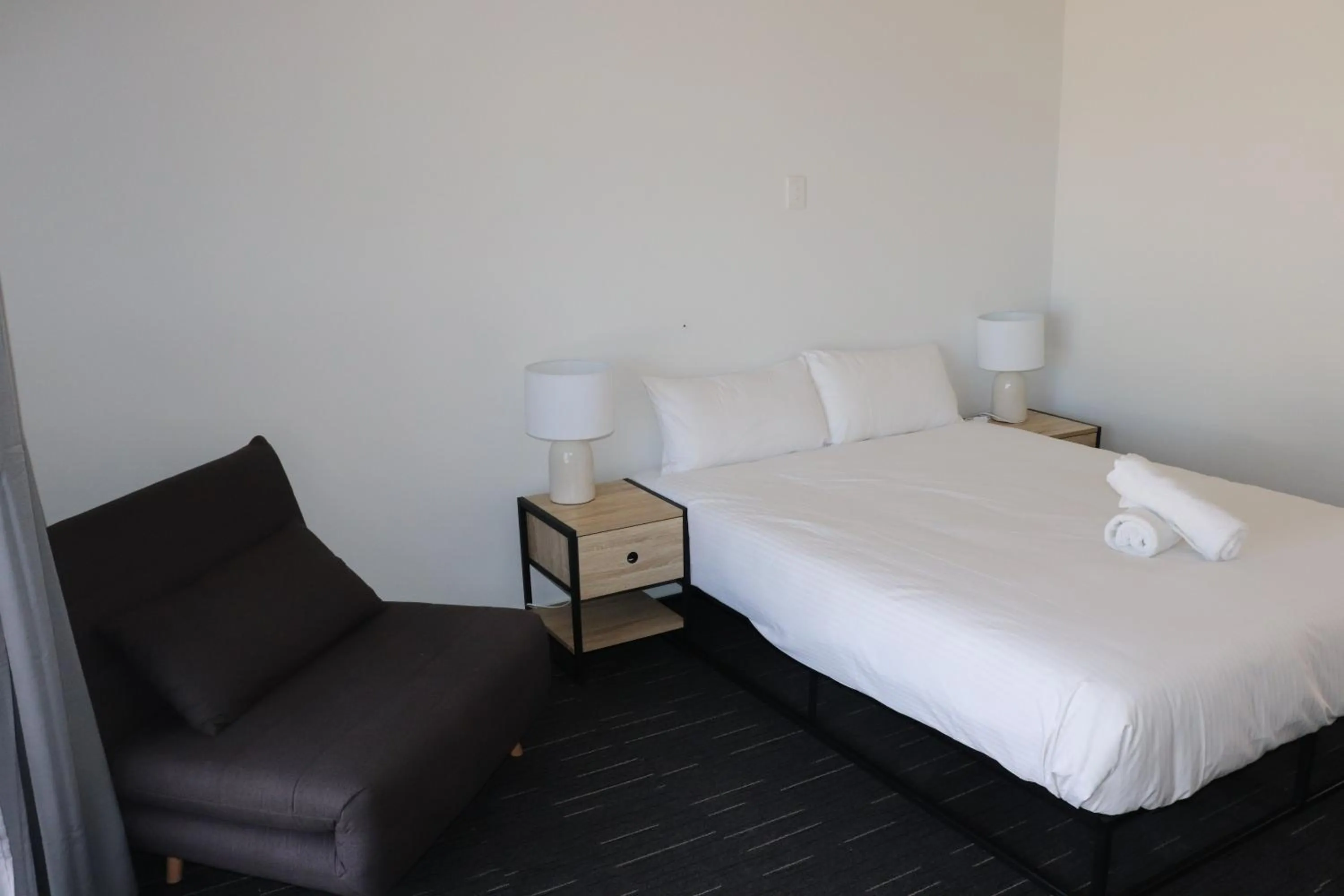 Bed in The Anglers Inn