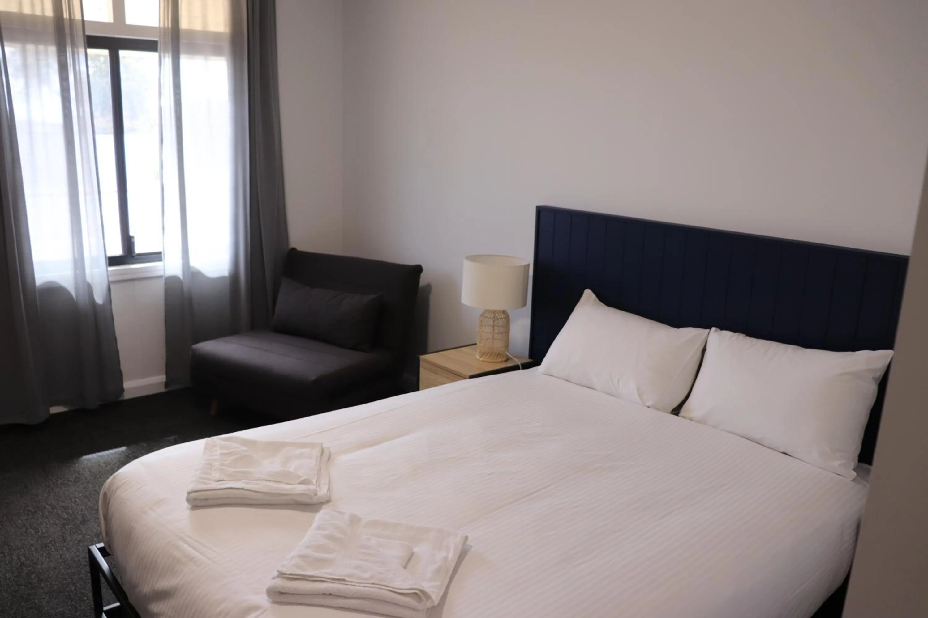 Bed in The Anglers Inn