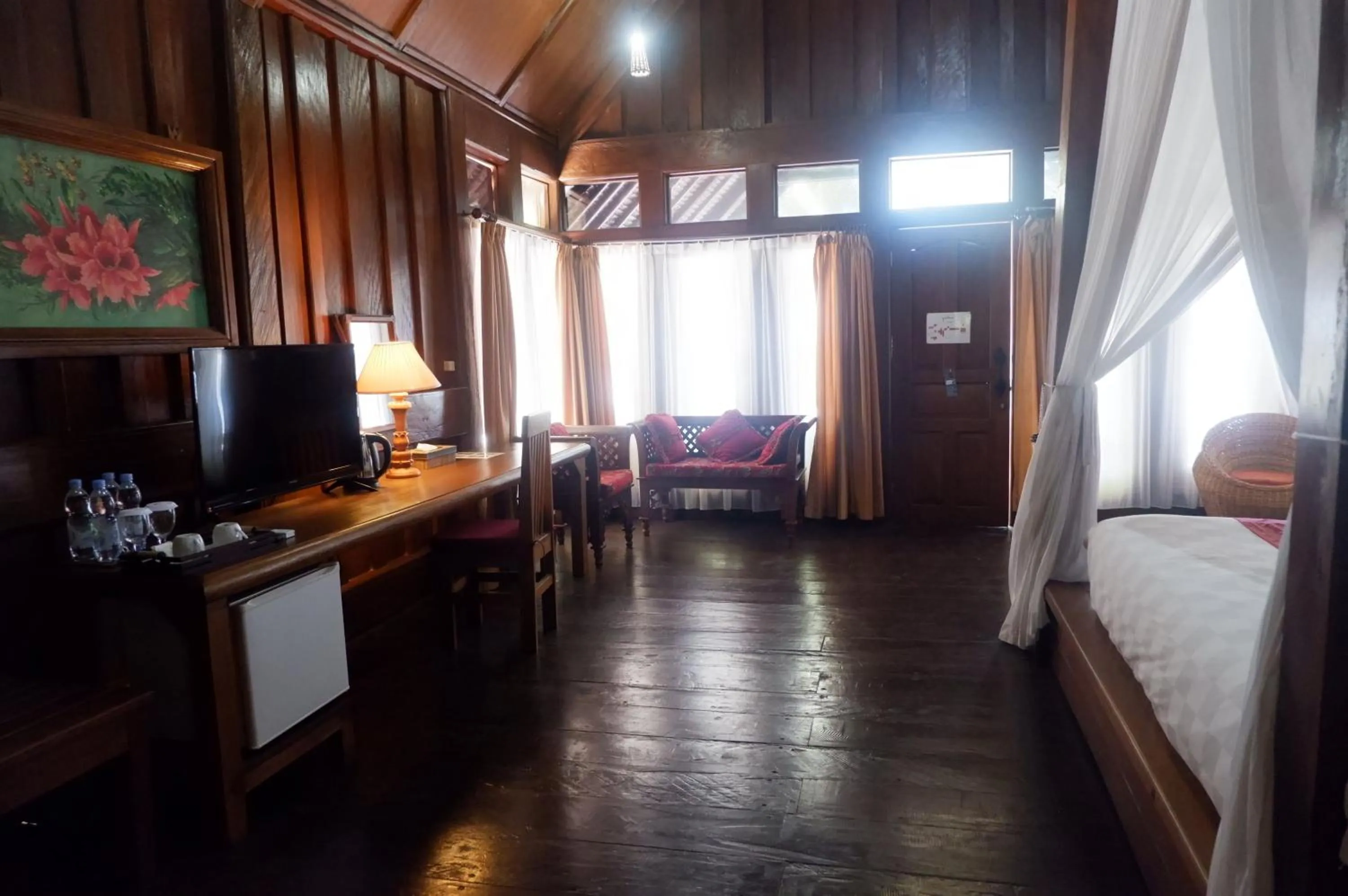 Bed in Wakatobi Patuno Diving and Beach Resort by SAHID