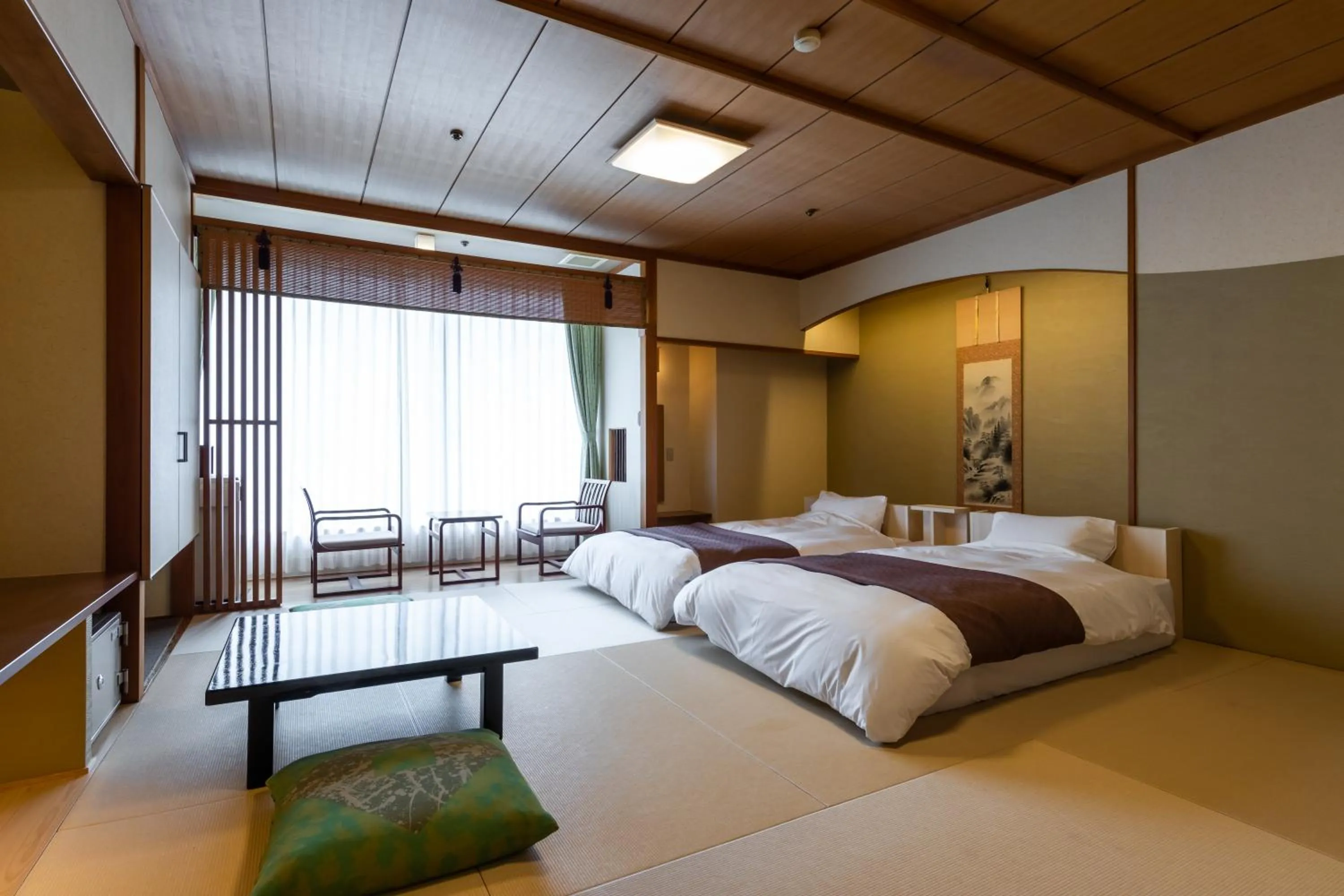 Photo of the whole room, Bed in Shuzenji Onsen Katsuragawa