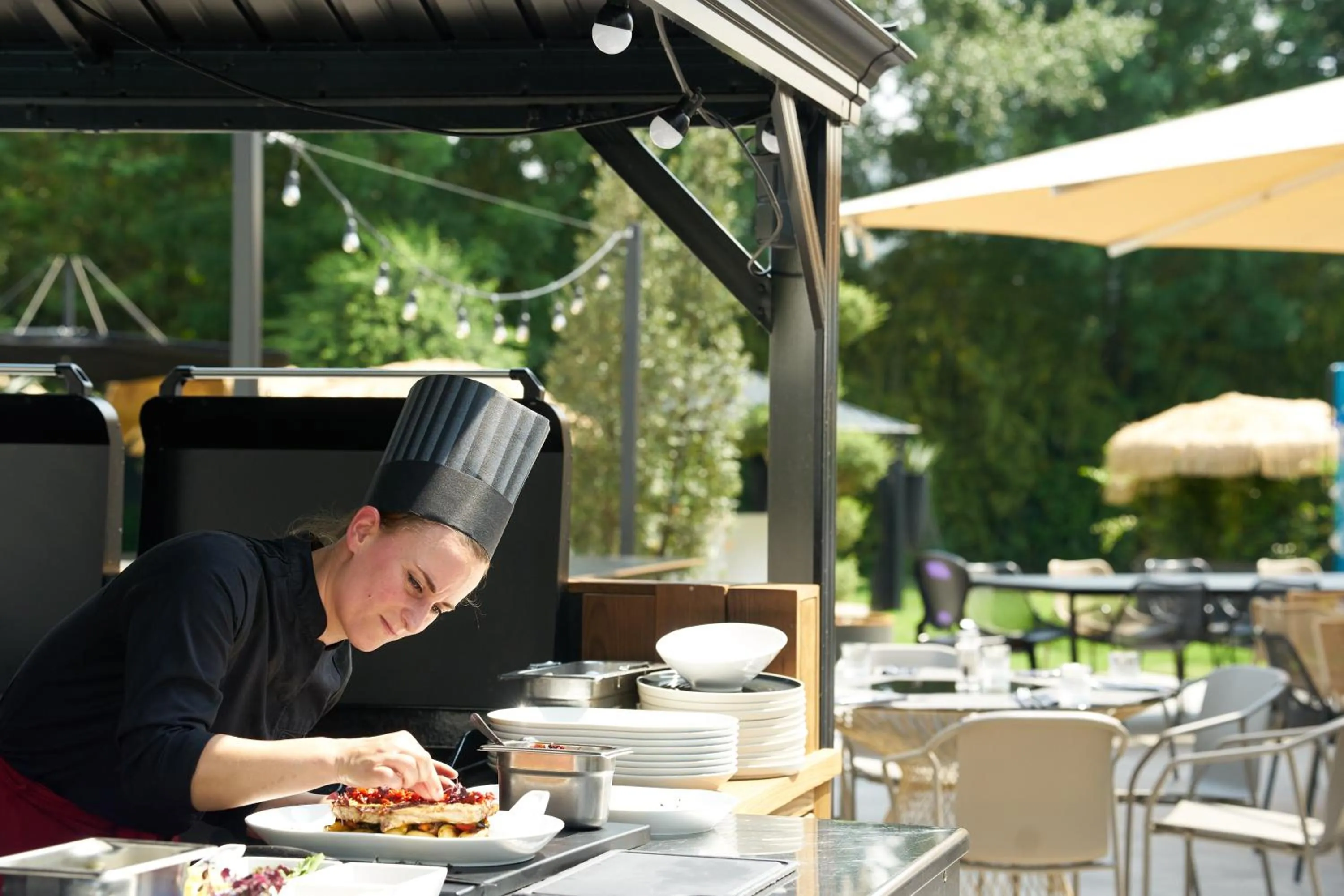 Restaurant/places to eat in Novotel Marne La Vallée Collégien