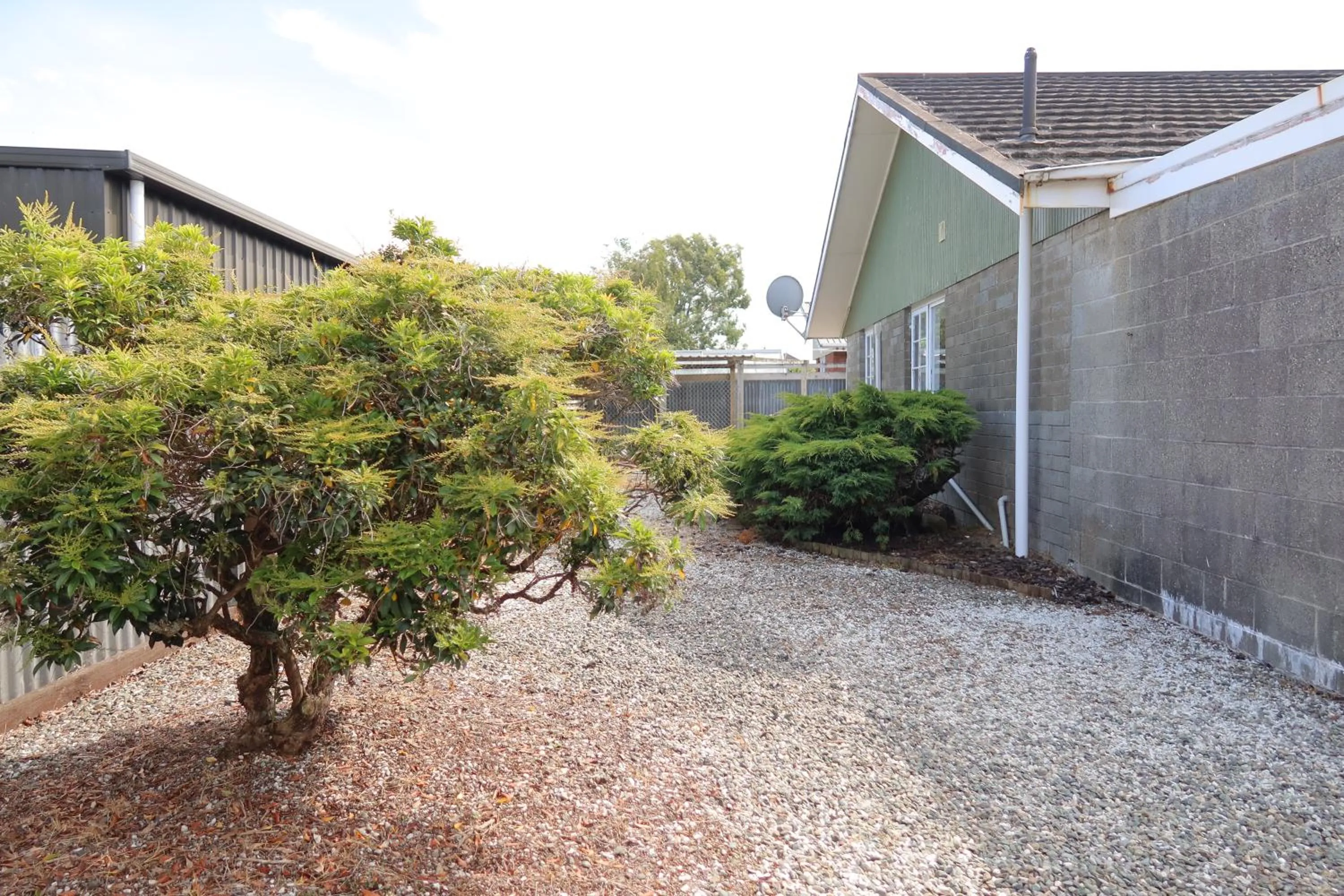 Garden in Colonial Motel
