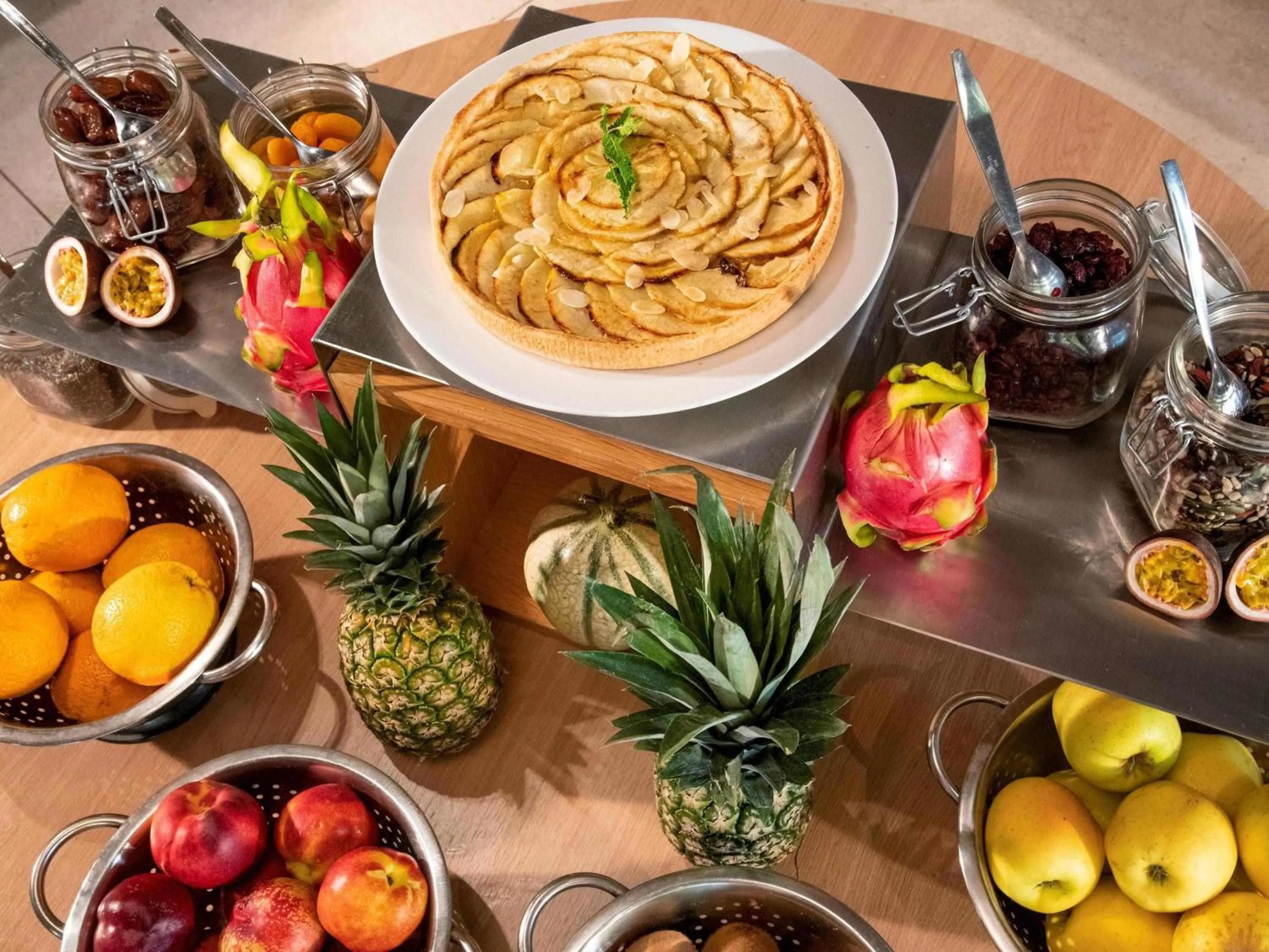 Breakfast in Novotel Antibes Sophia Antipolis