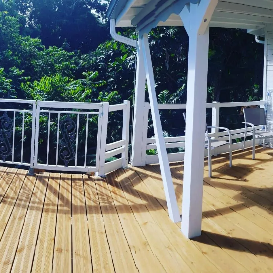 Patio in Chez Lauvineth